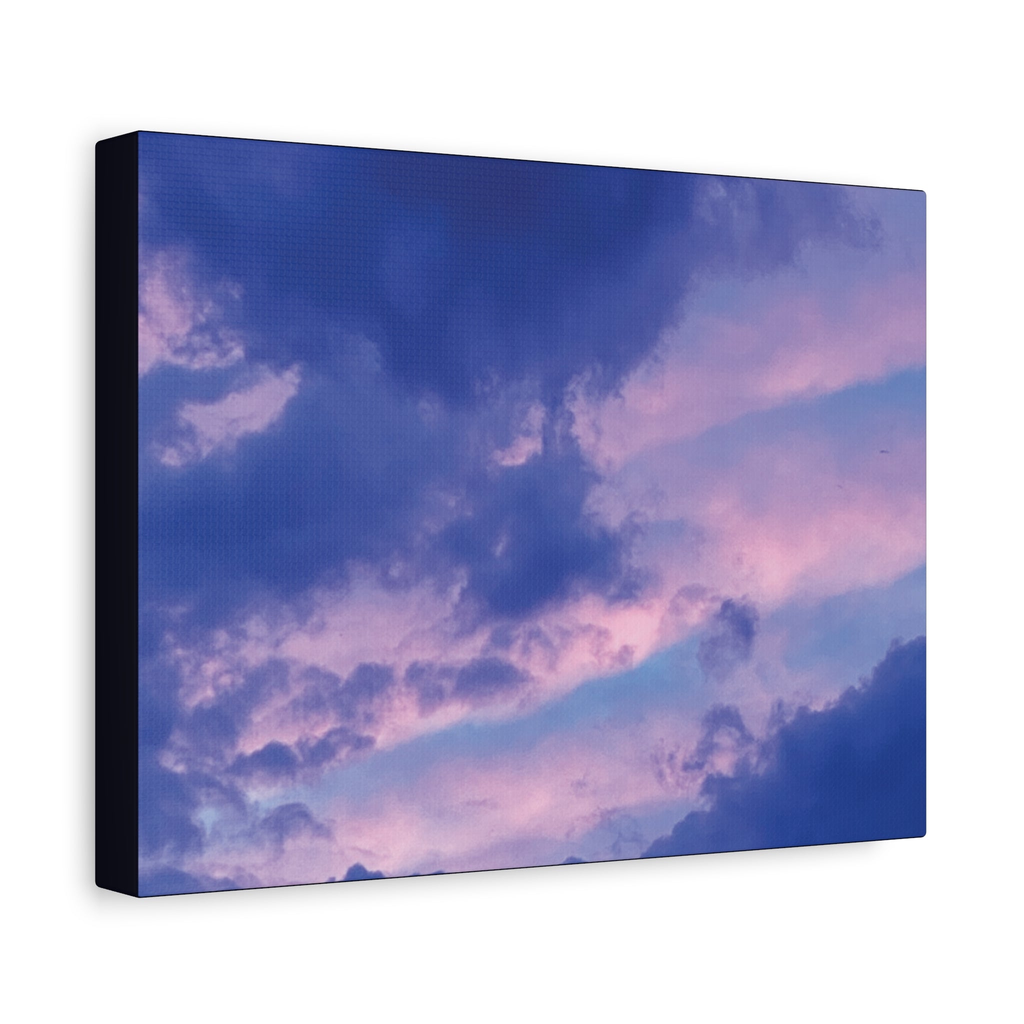Blue Sunset Matte Canvas Wall Art — Stretched 1.25"