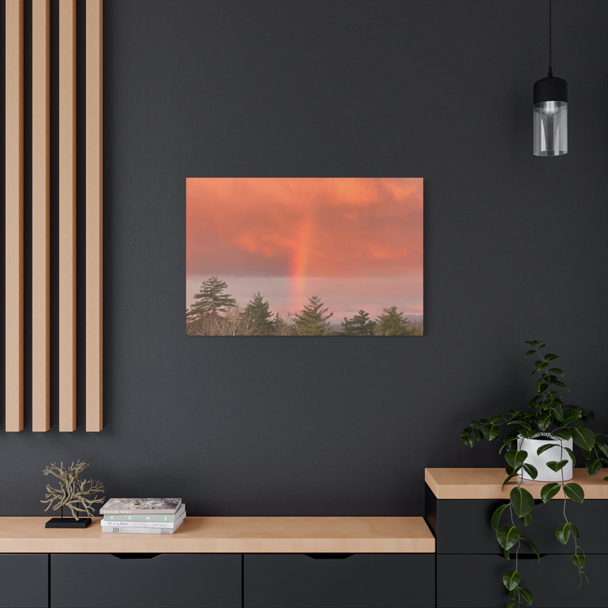 Rainbow b Canvas Print