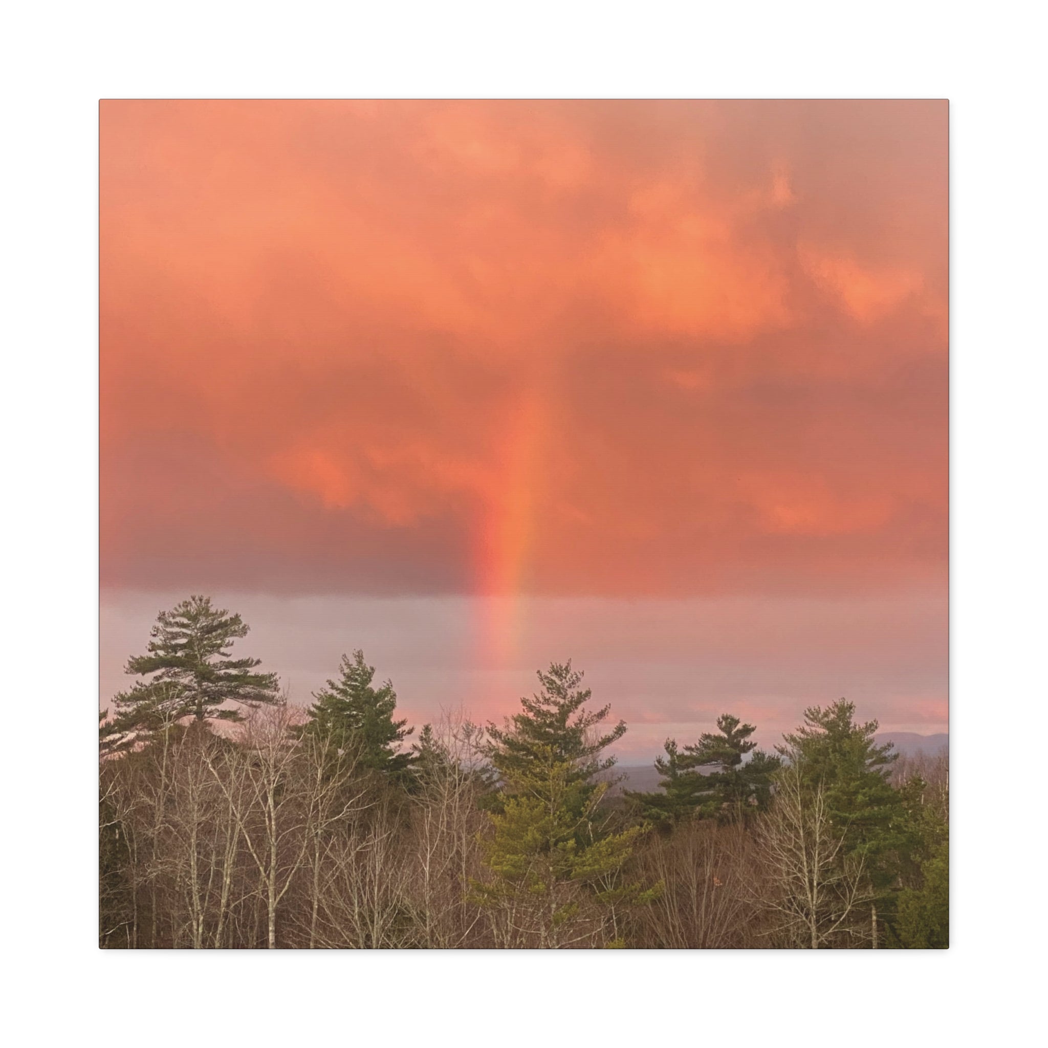 Rainbow b Canvas Print