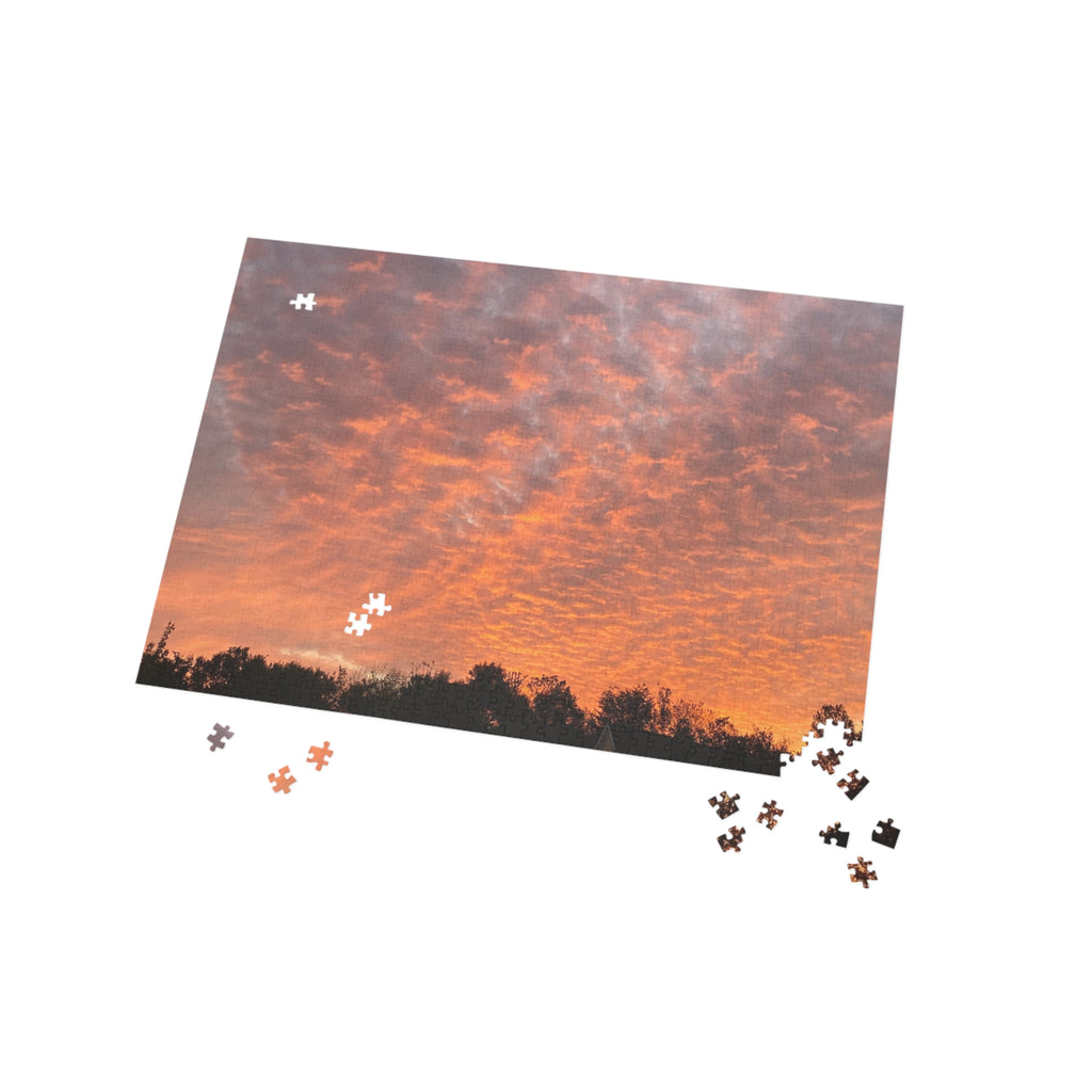 Sunset Sky Puzzle — Scenic Sunset Jigsaw (96/252/500/1000 Pieces)
