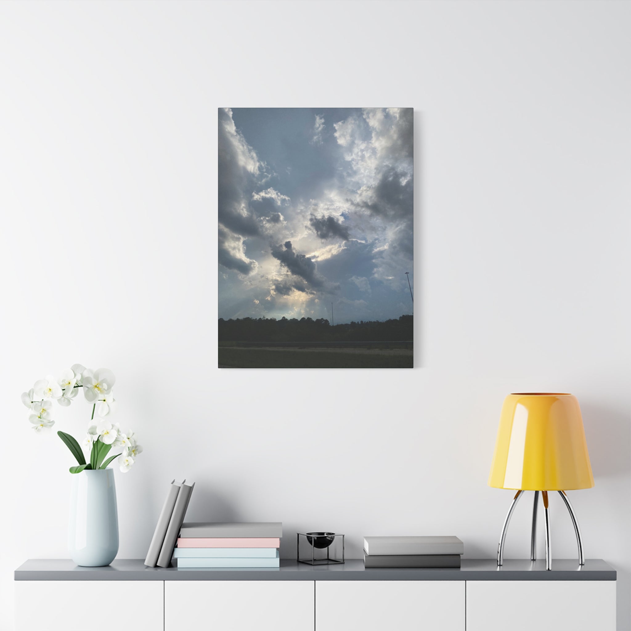 Florida Midday Photo Canvas Print — Matte Stretched Wall Art