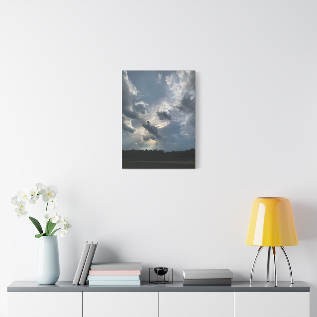 Florida Midday Photo Canvas Print — Matte Stretched Wall Art