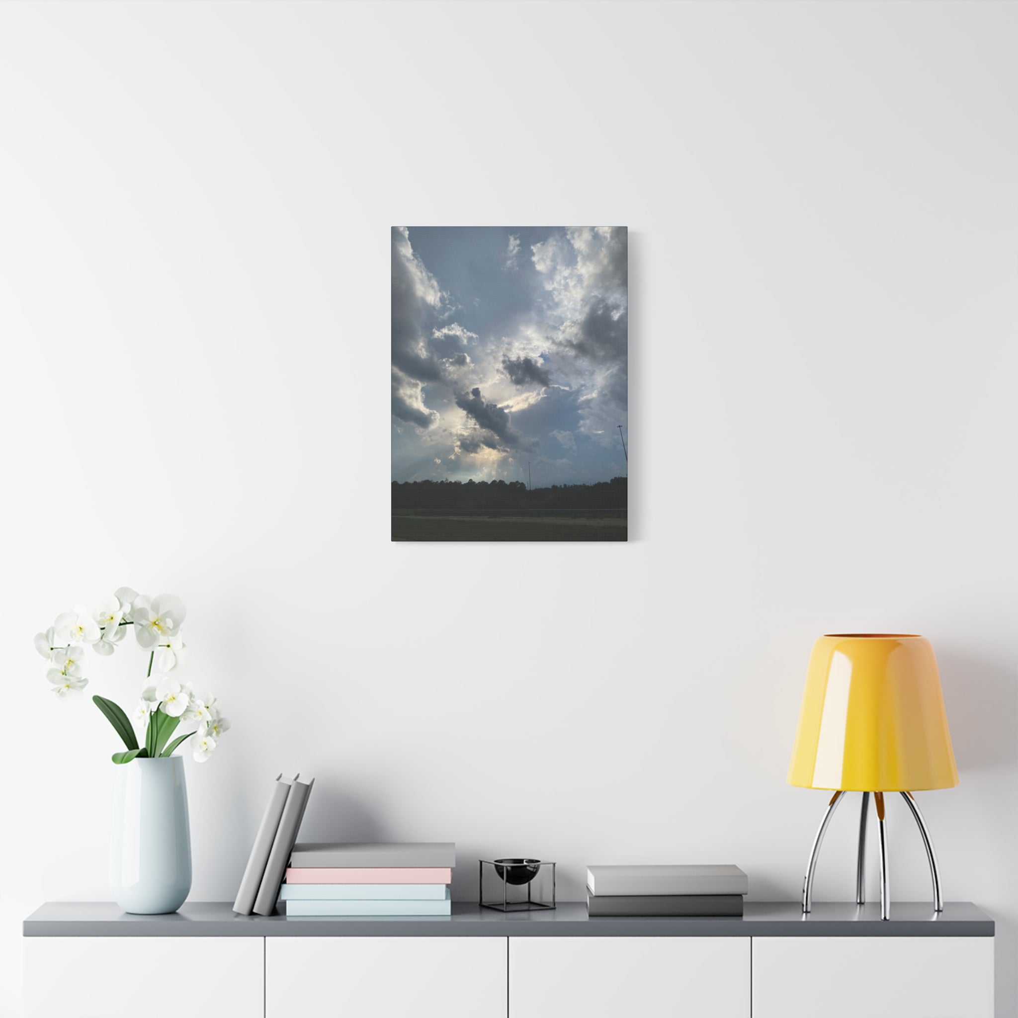 Florida Midday Photo Canvas Print — Matte Stretched Wall Art
