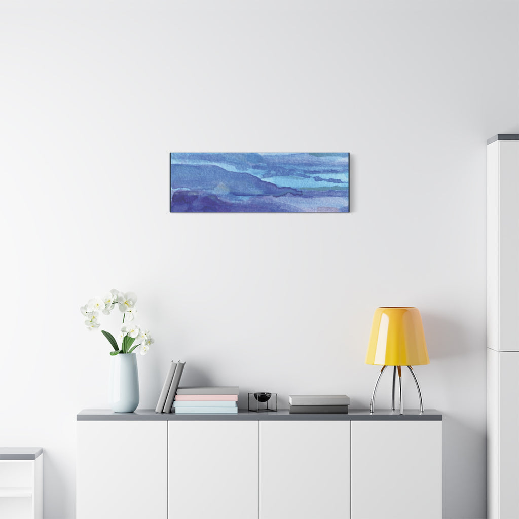 British Columbia Spring 26 mini watercolor Photo Canvas Print — Matte Stretched 1.25" (March 25)