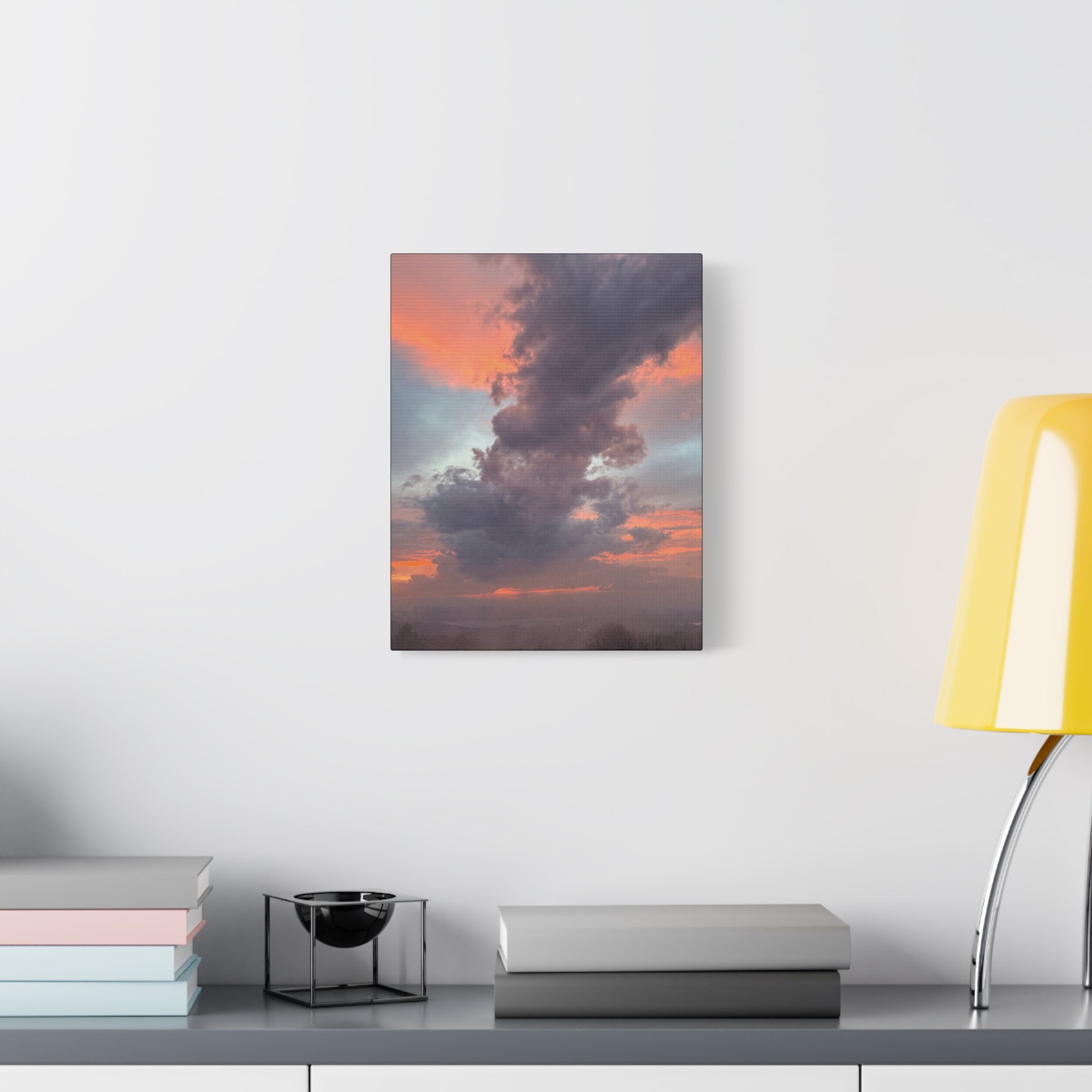 New Hampshire Spring Morning Photo on Canvas Print