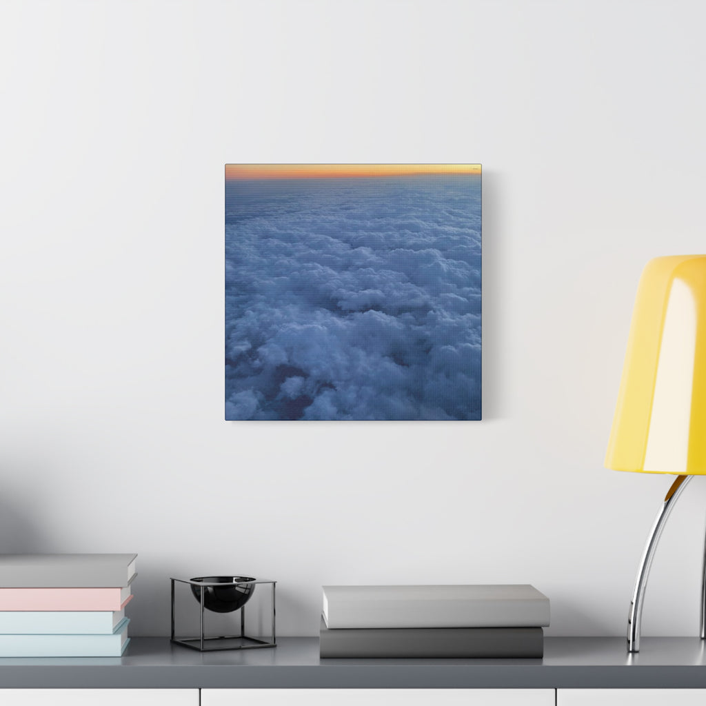 Above the Clouds Sunset Canvas Print