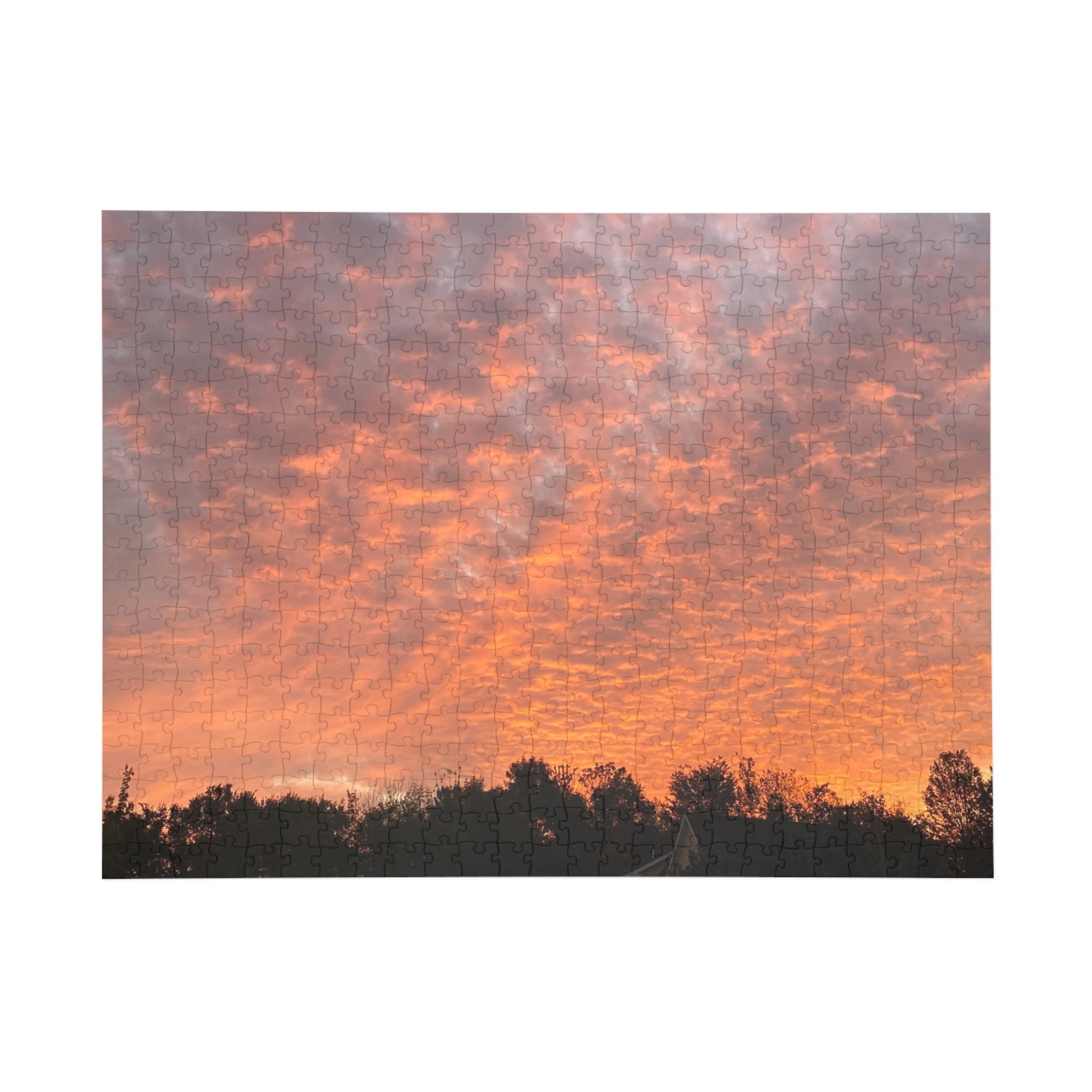 Sunset Sky Puzzle — Scenic Sunset Jigsaw (96/252/500/1000 Pieces)