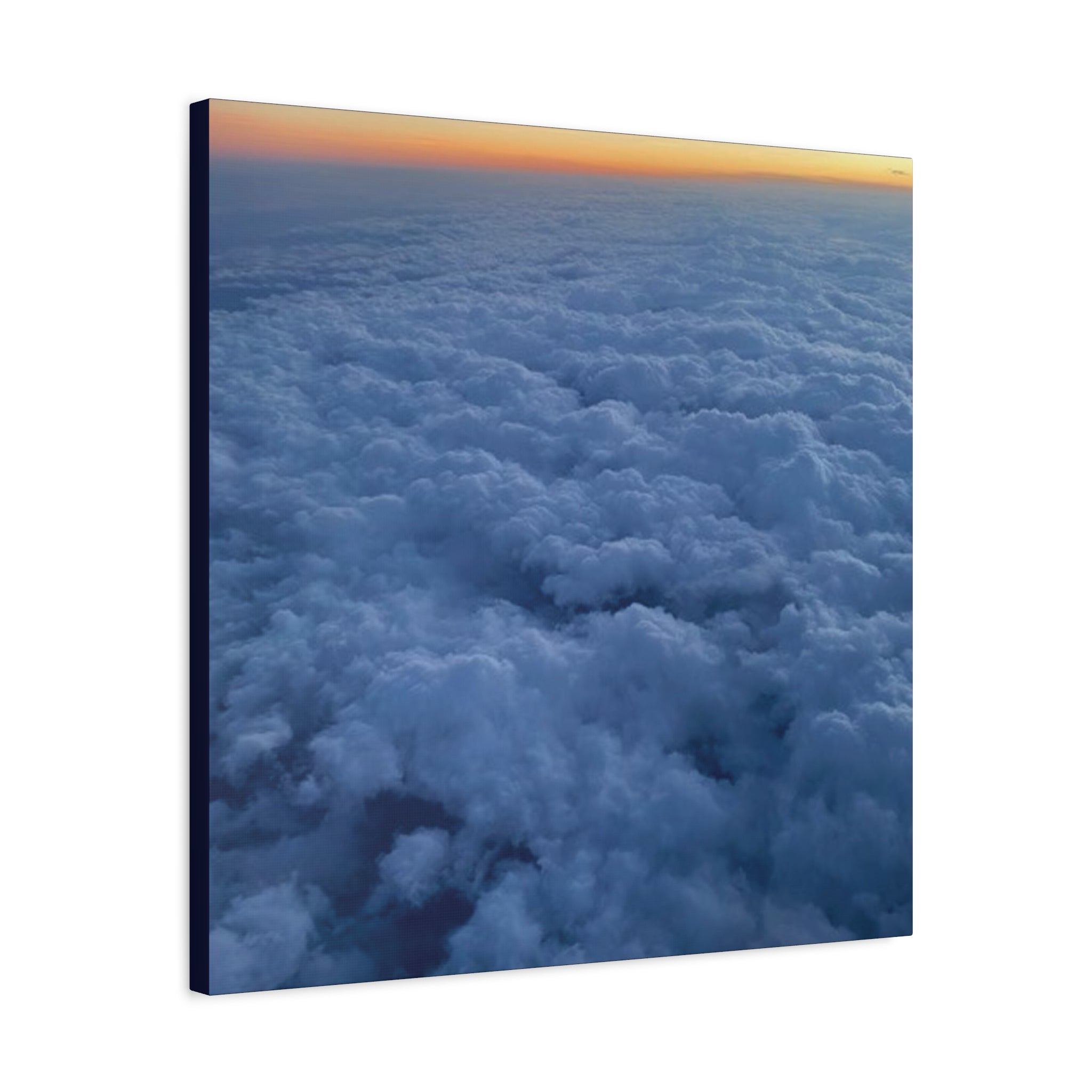 Above the Clouds Sunset Canvas Print