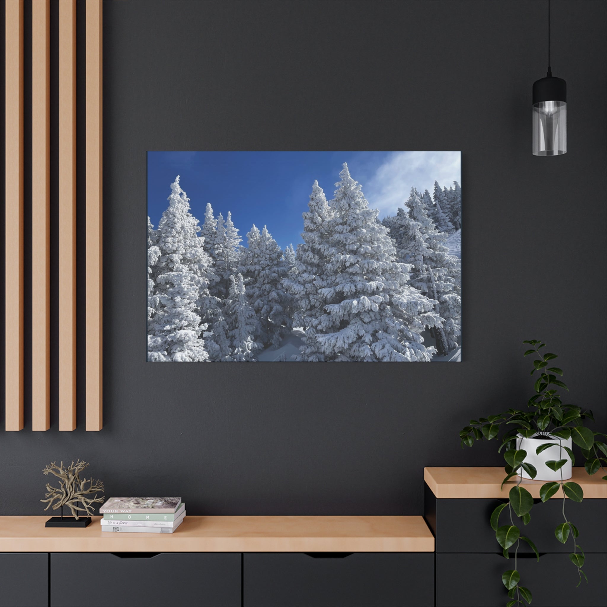 Oregon Alpine Photo Canvas Print — Matte Stretched 1.25" (March 25)