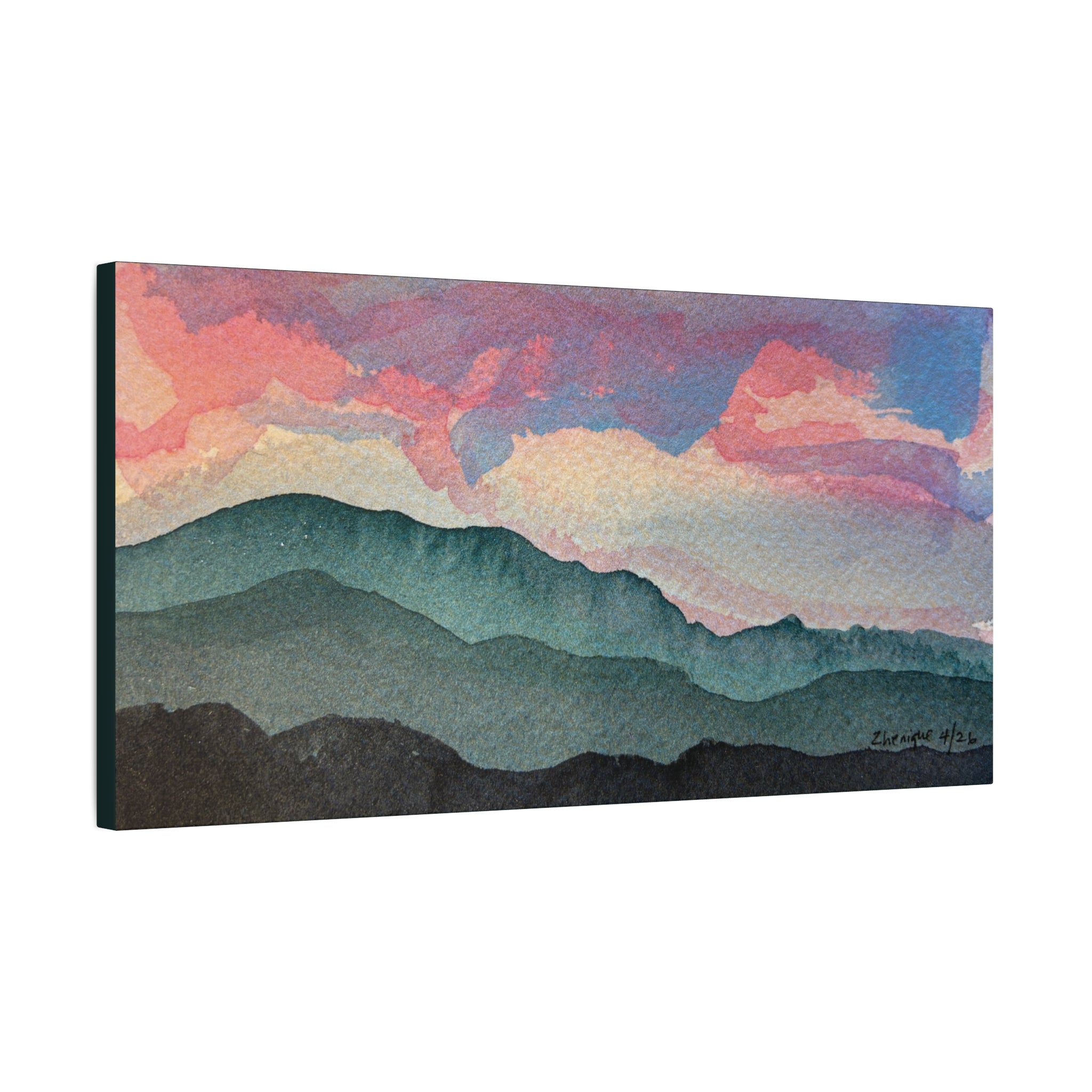 Spring 2026 Vivid a Watercolor Series Canvas