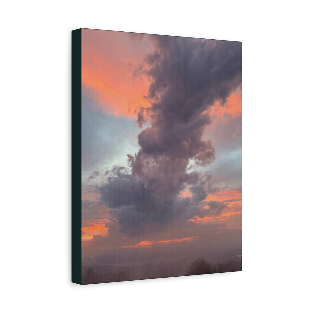 New Hampshire Spring Morning Photo on Canvas Print