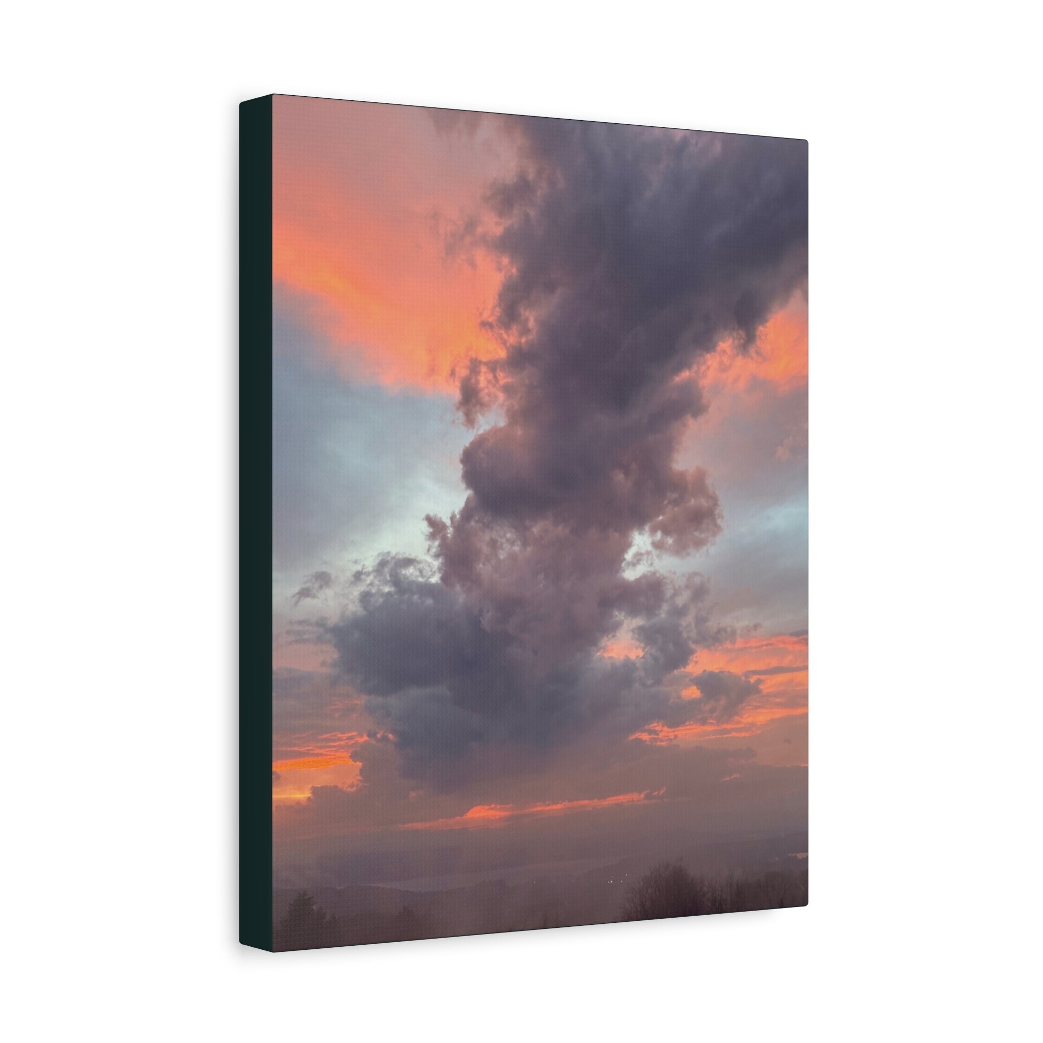 New Hampshire Spring Morning Photo on Canvas Print