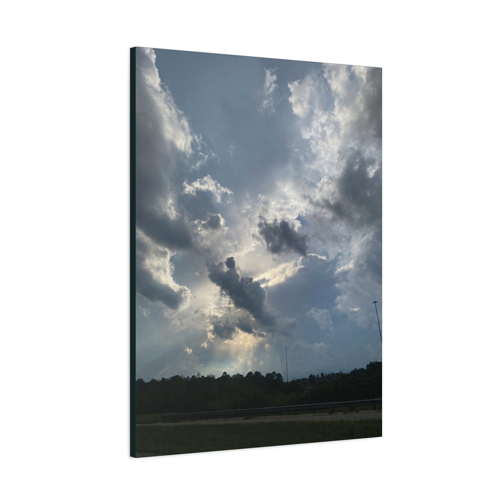 Florida Midday Photo Canvas Print — Matte Stretched Wall Art