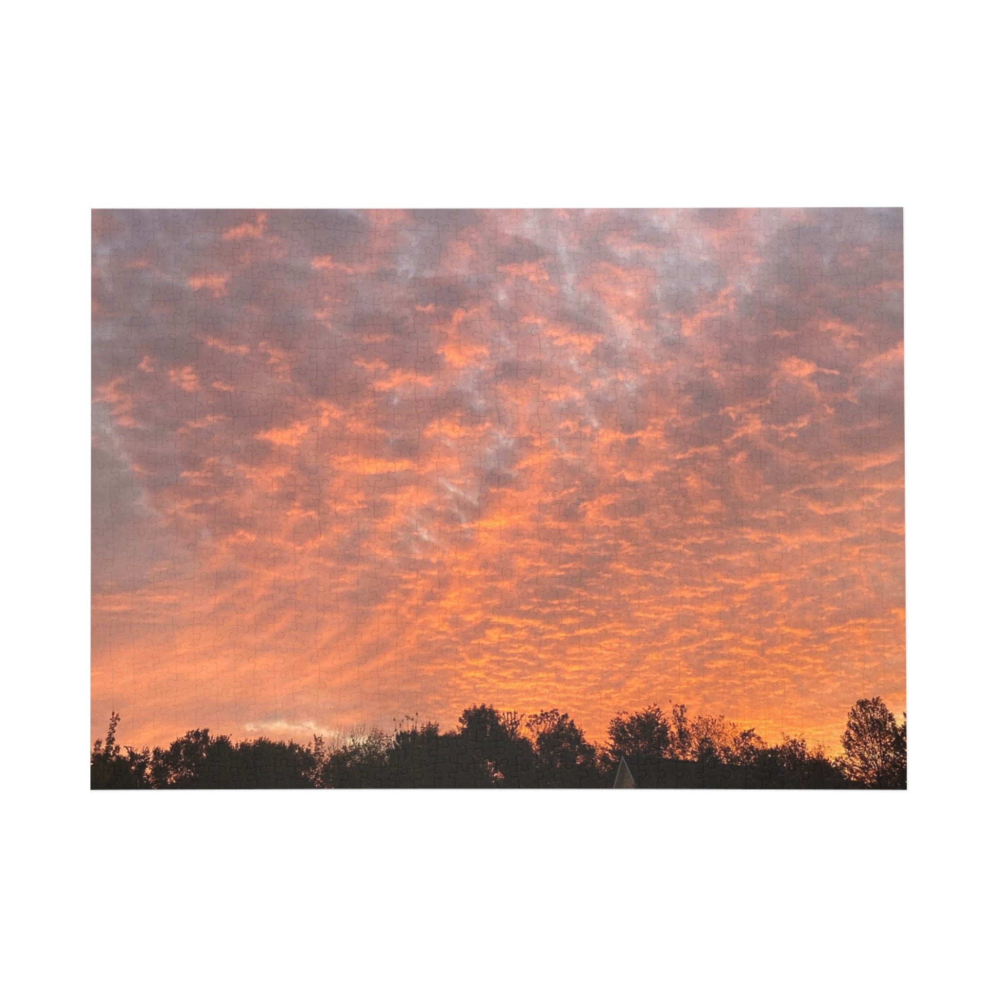 Sunset Sky Puzzle — Scenic Sunset Jigsaw (96/252/500/1000 Pieces)