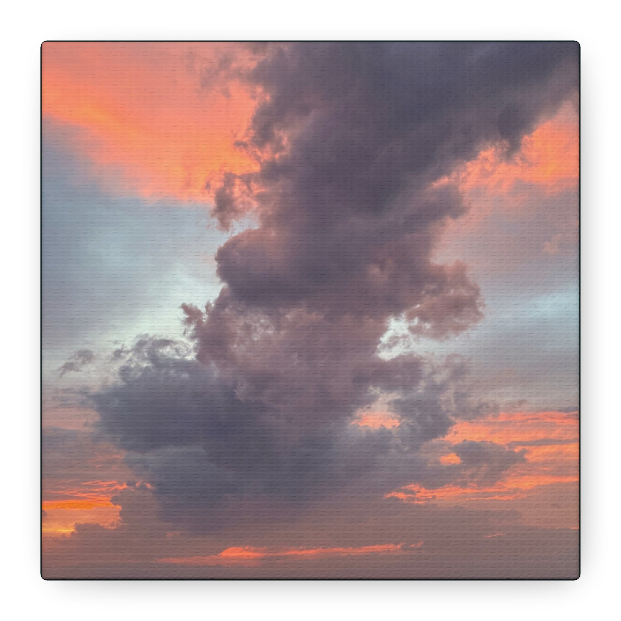 New Hampshire Spring Morning Photo on Canvas Print