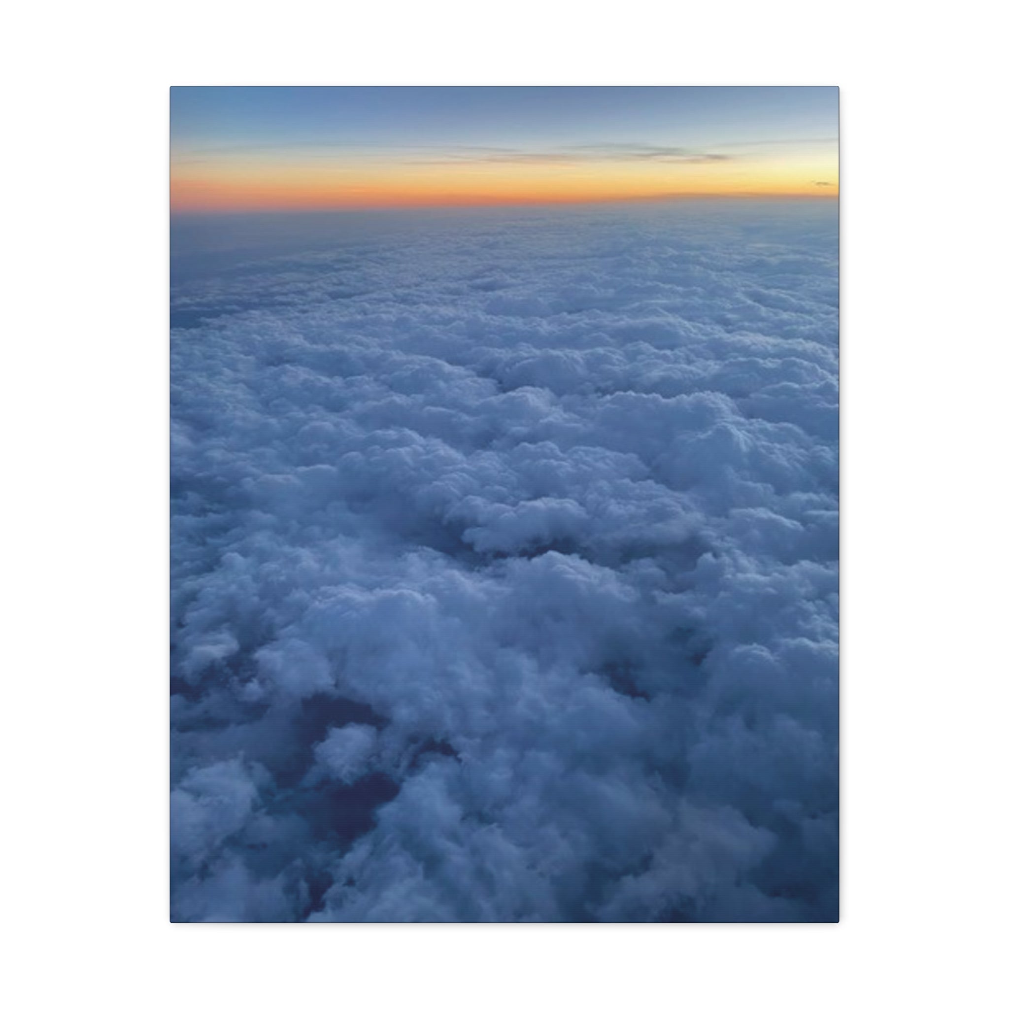 Above the Clouds Sunset Canvas Print