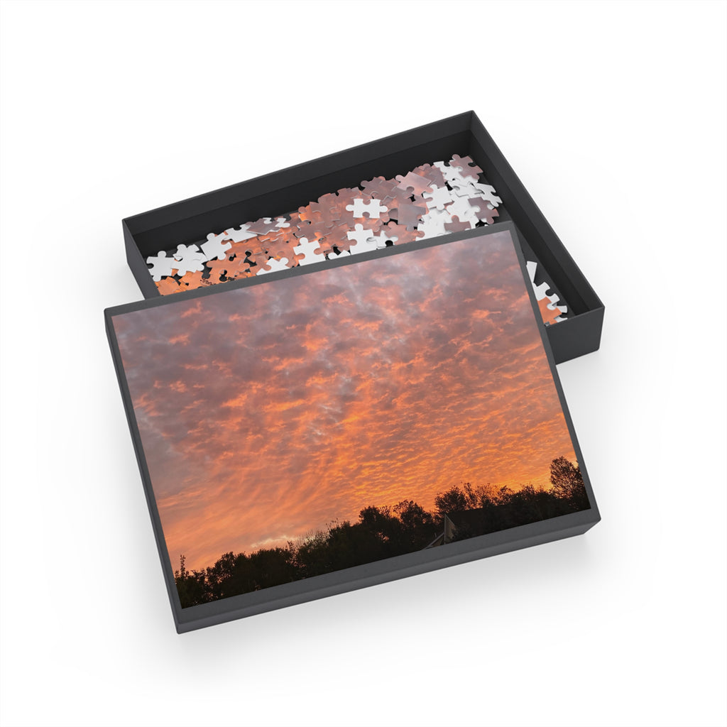 Sunset Sky Puzzle — Scenic Sunset Jigsaw (96/252/500/1000 Pieces)