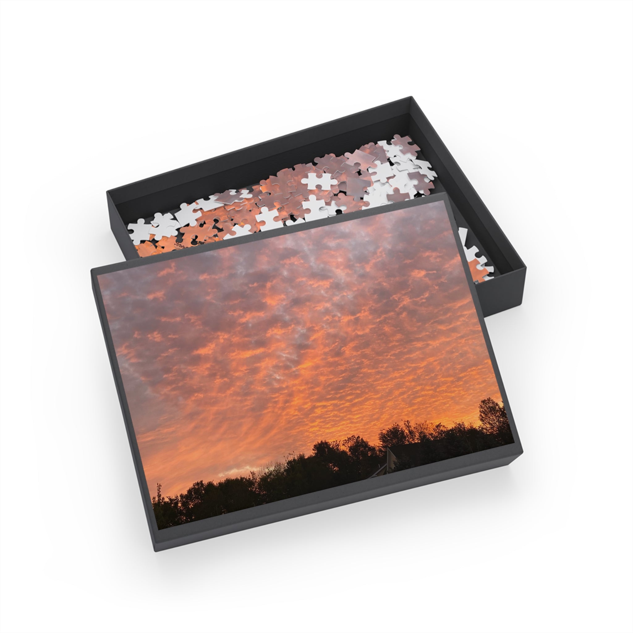 Sunset Sky Puzzle — Scenic Sunset Jigsaw (96/252/500/1000 Pieces)