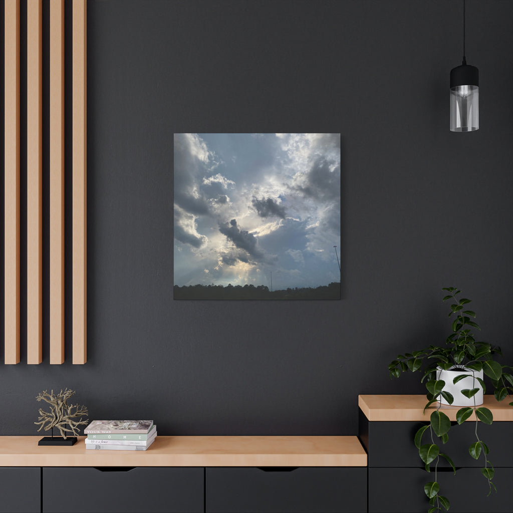 Florida Midday Photo Canvas Print — Matte Stretched Wall Art