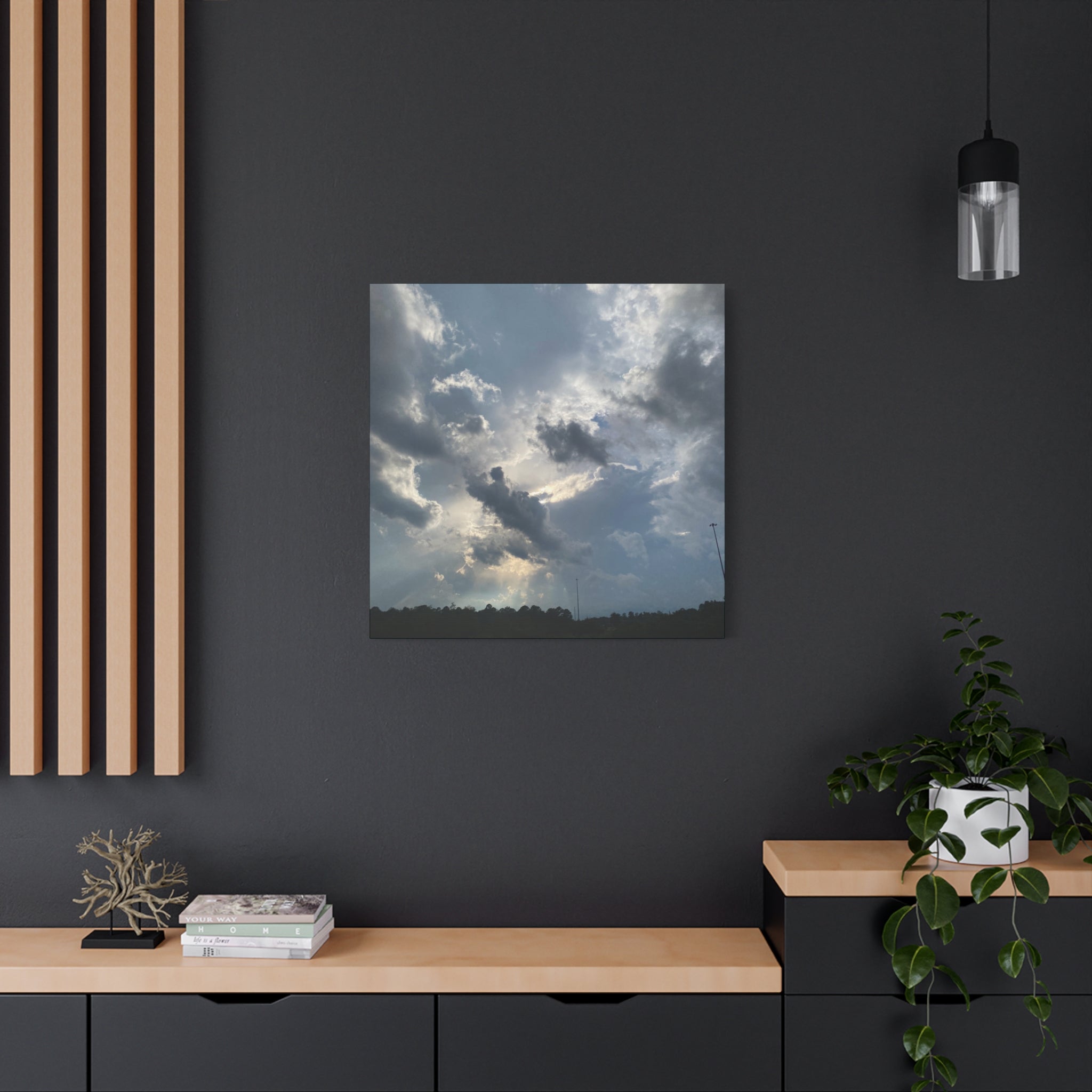 Florida Midday Photo Canvas Print — Matte Stretched Wall Art