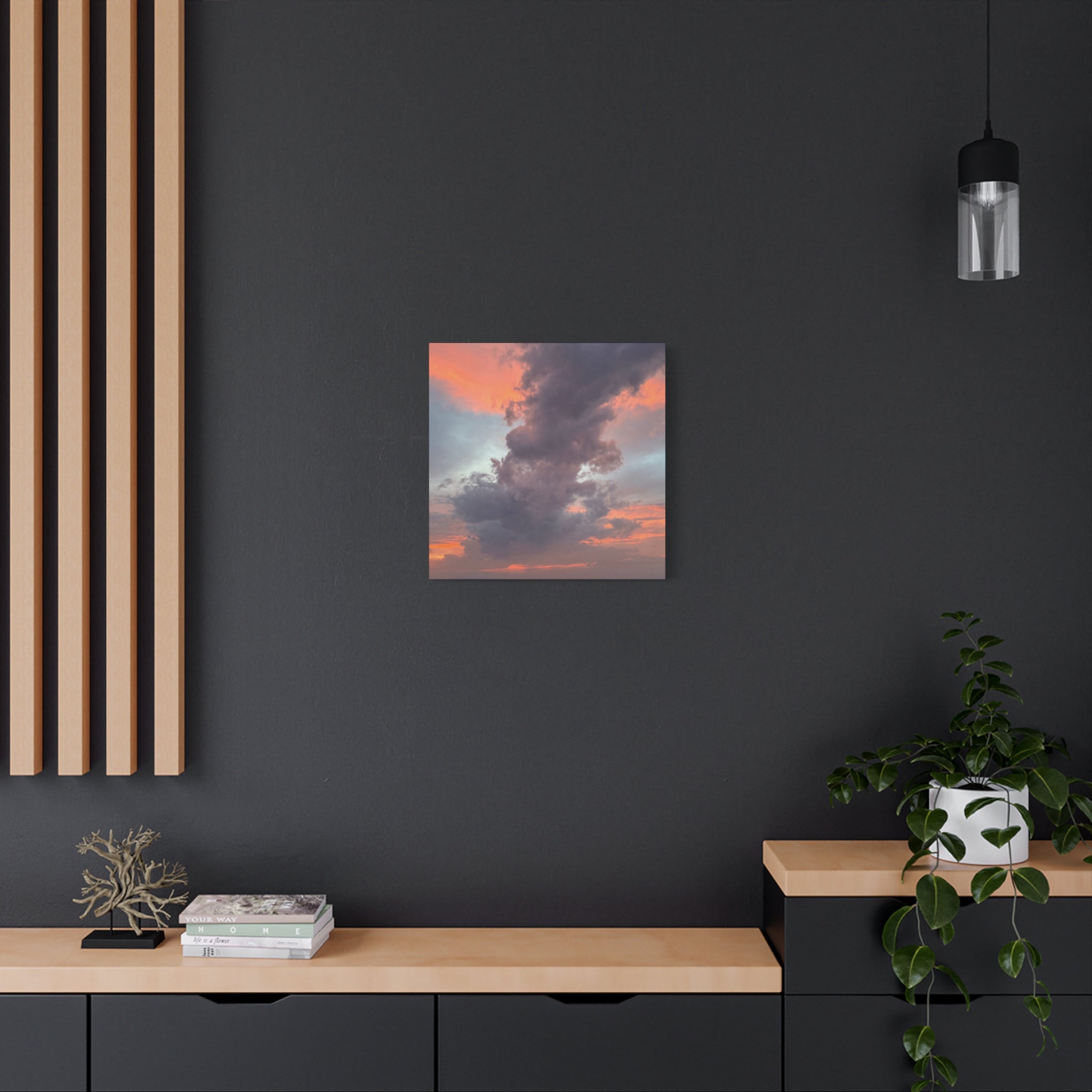 New Hampshire Spring Morning Photo on Canvas Print