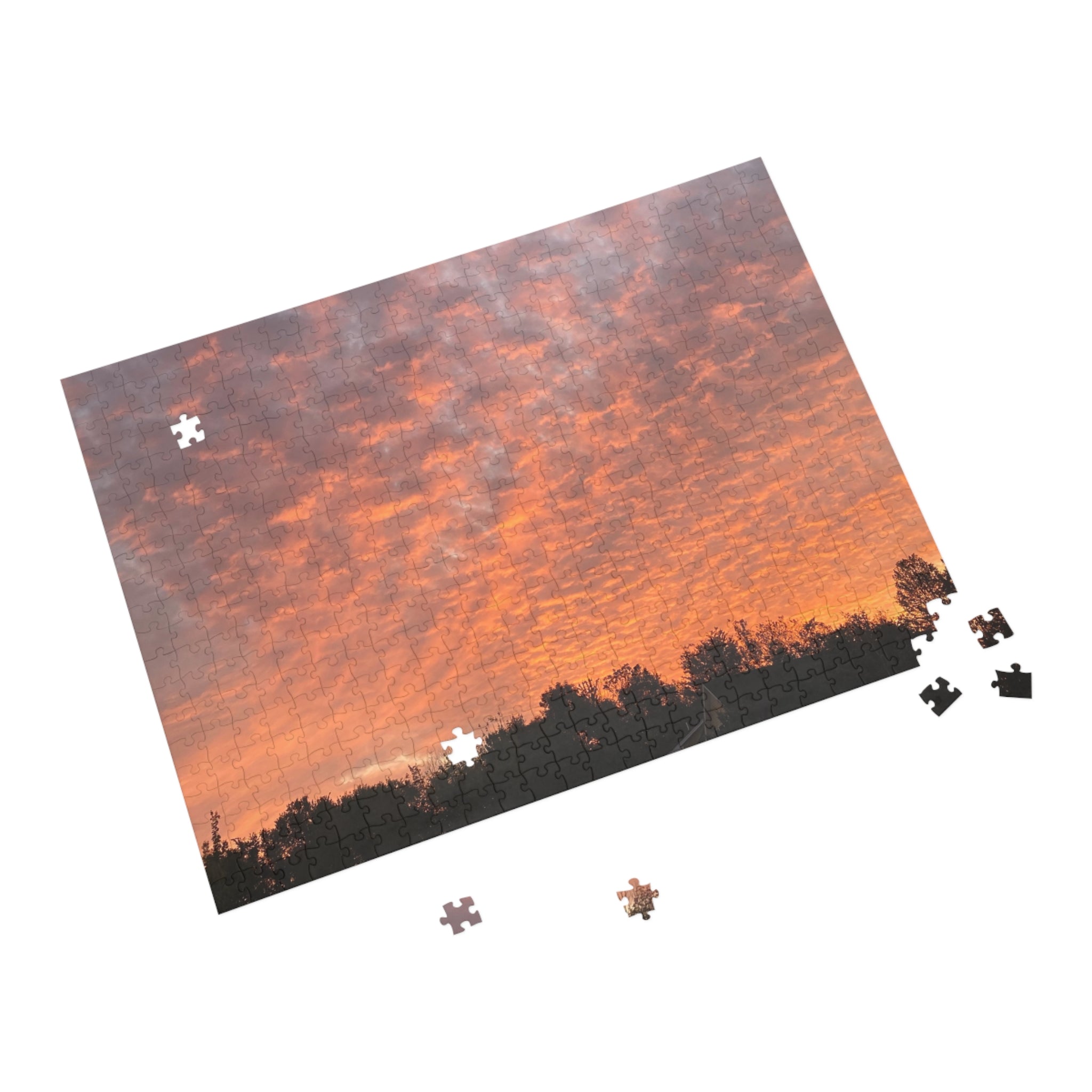 Sunset Sky Puzzle — Scenic Sunset Jigsaw (96/252/500/1000 Pieces)