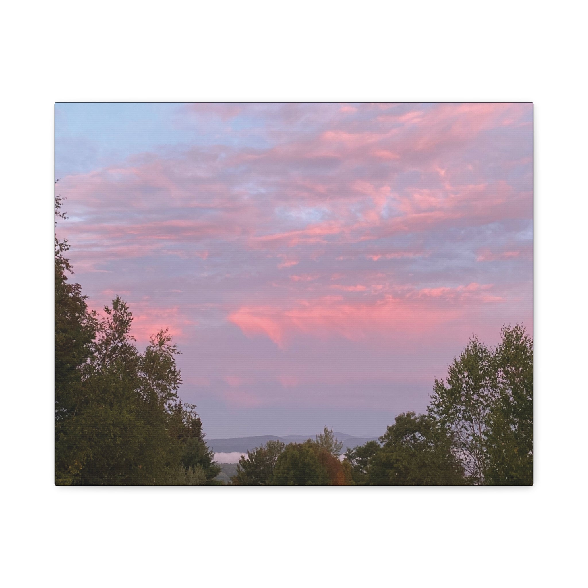 NH Fall 25 Morning Canvas Print