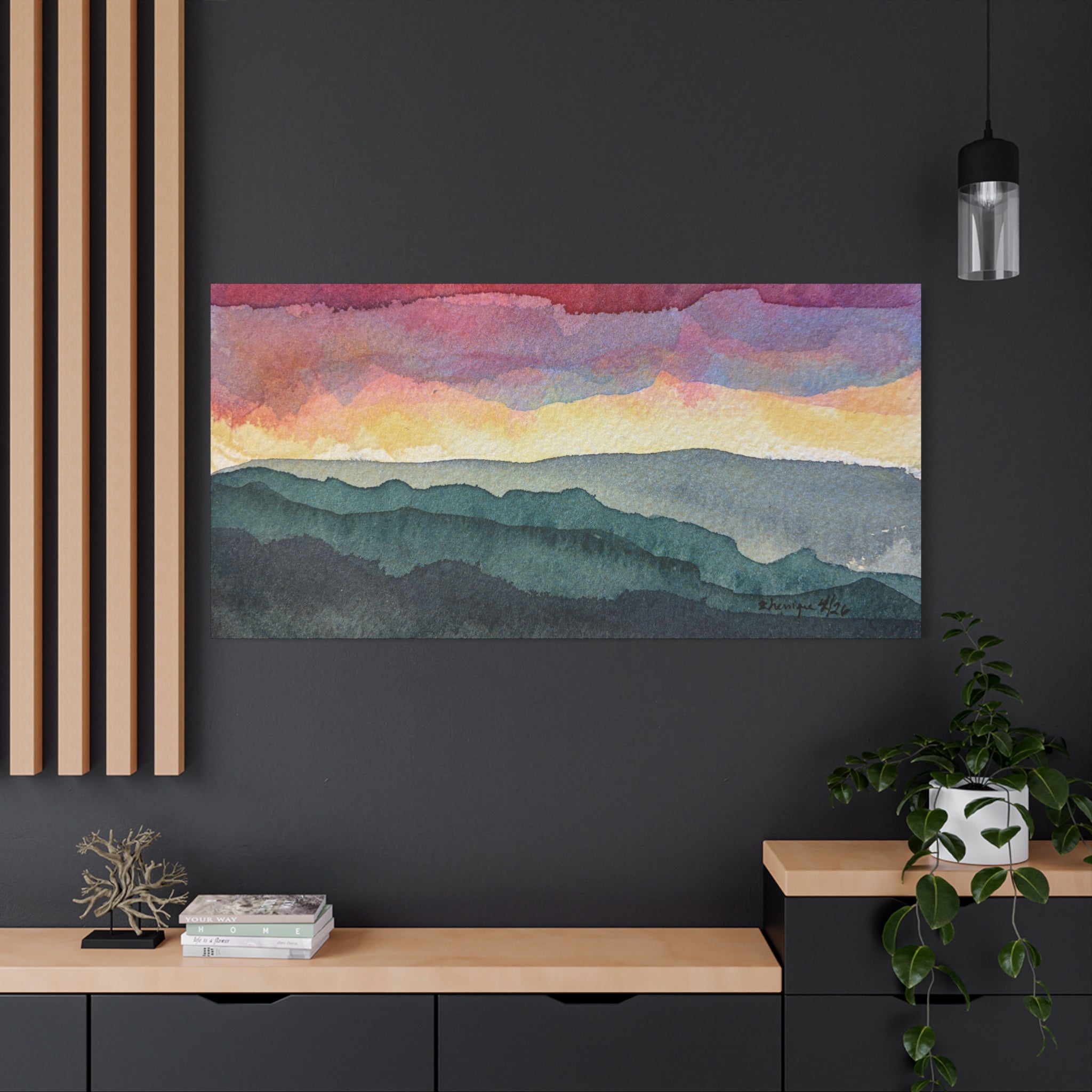 Spring 2026 Vivid b Watercolor Canvas