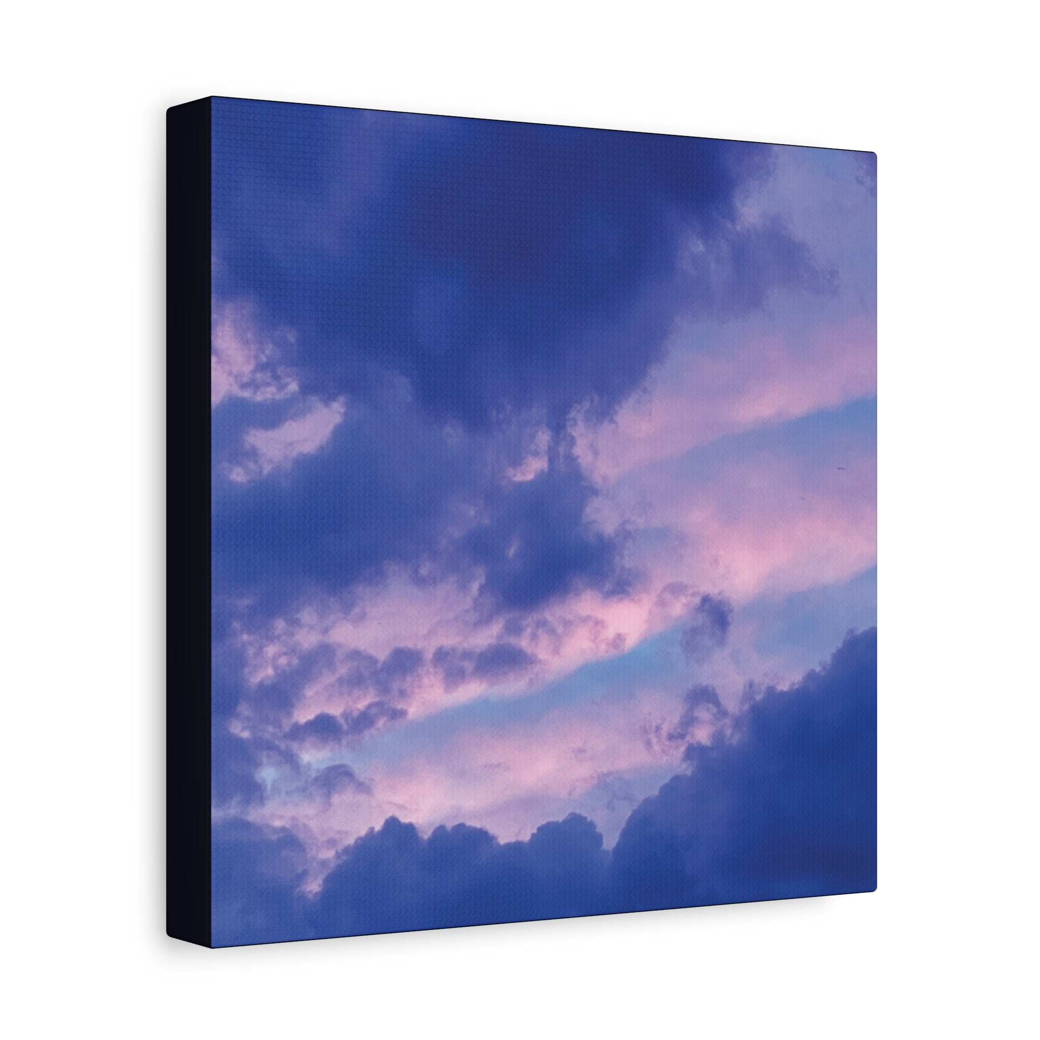 Blue Sunset Matte Canvas Wall Art — Stretched 1.25"