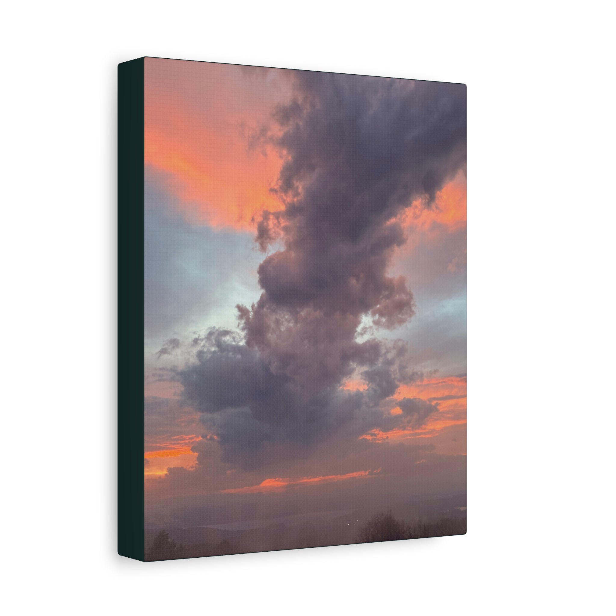 New Hampshire Spring Morning Photo on Canvas Print