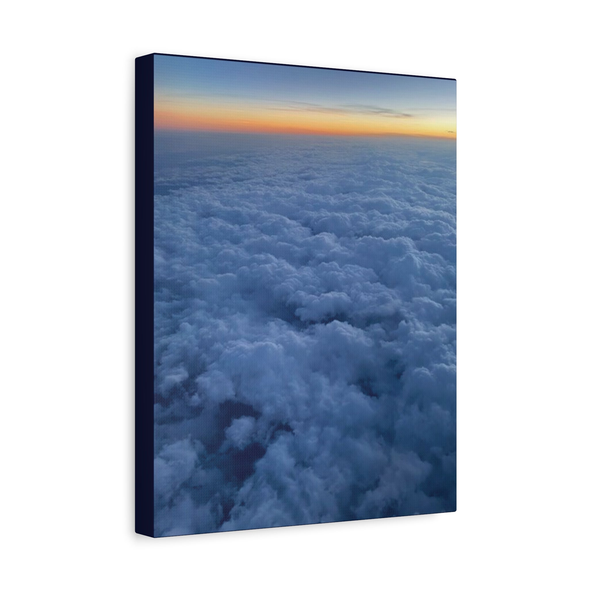 Above the Clouds Sunset Canvas Print