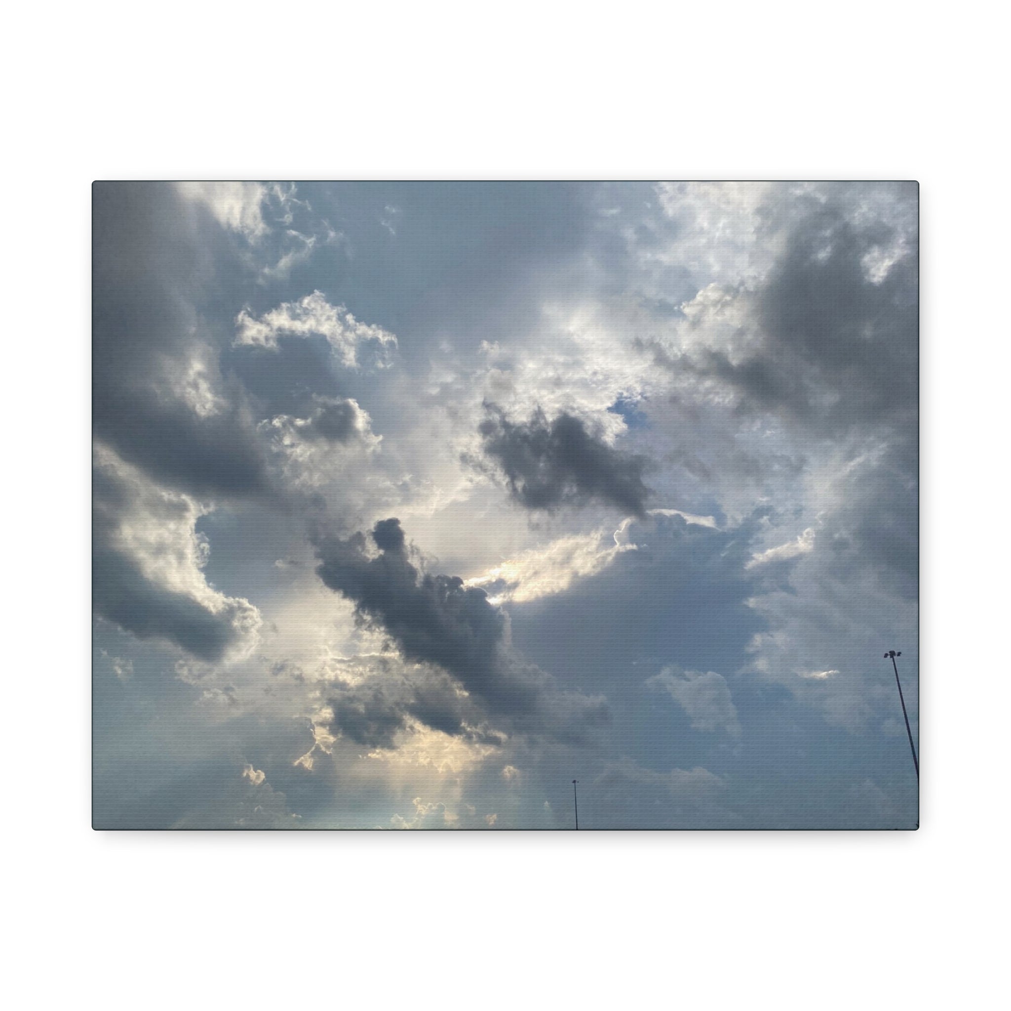 Florida Midday Photo Canvas Print — Matte Stretched Wall Art