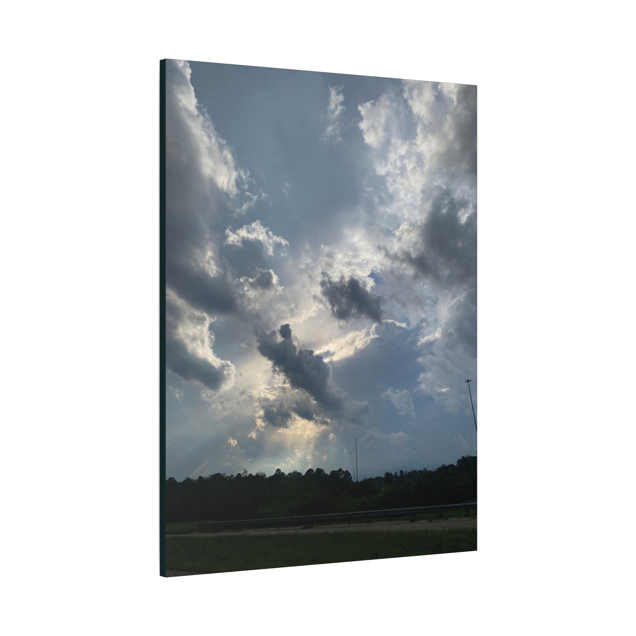 Florida Midday Photo Canvas Print — Matte Stretched Wall Art