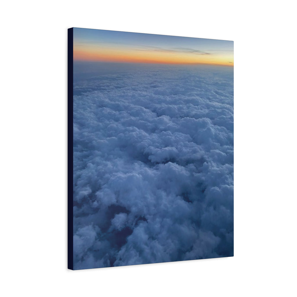 Above the Clouds Sunset Canvas Print