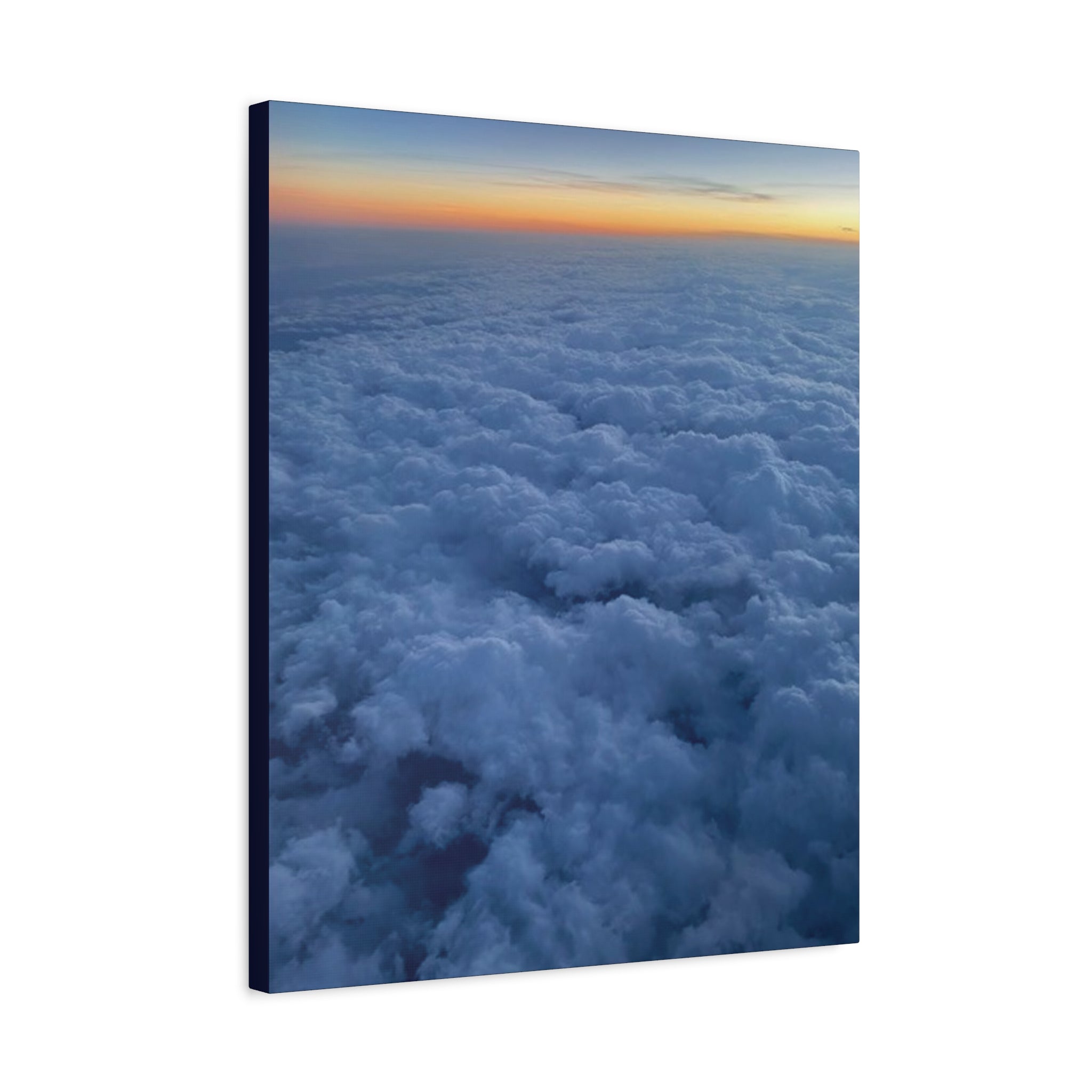 Above the Clouds Sunset Canvas Print