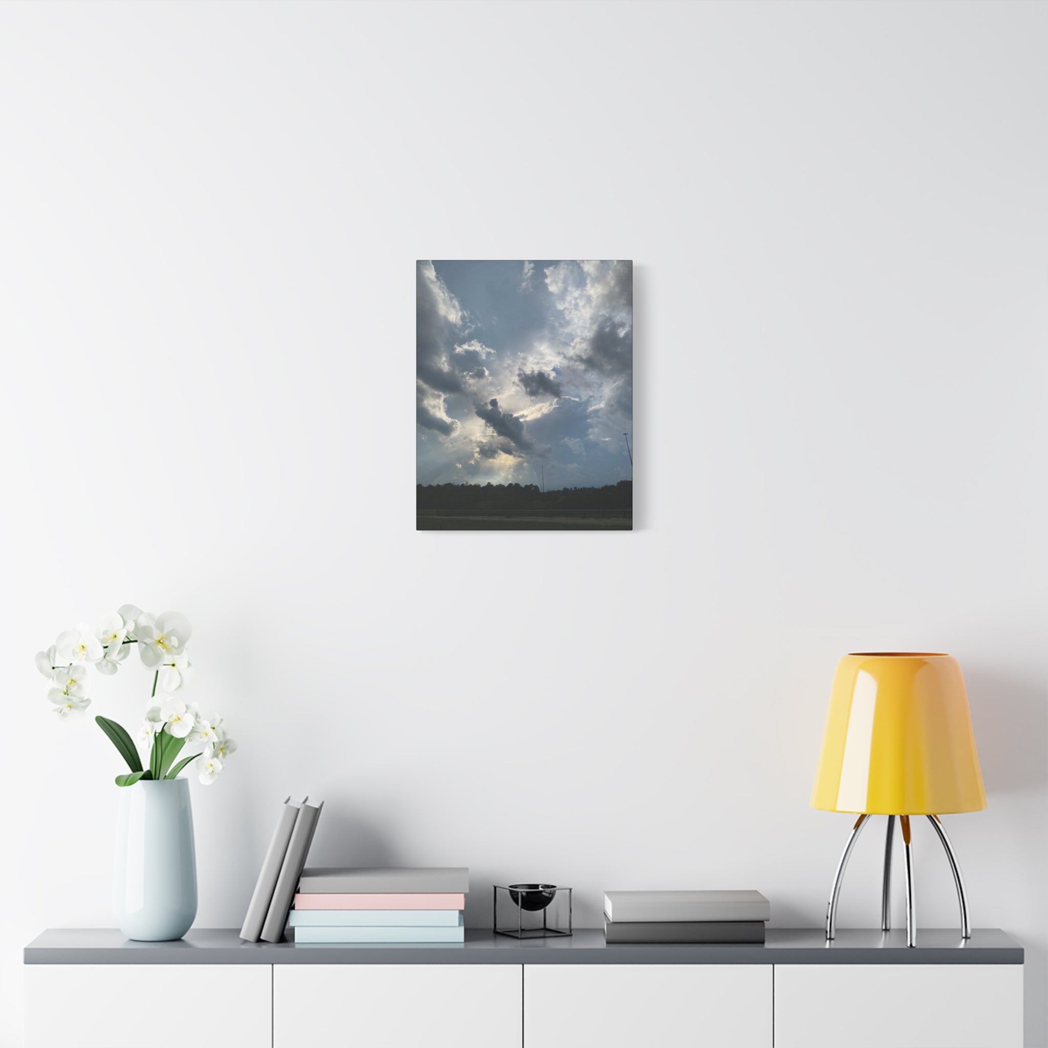 Florida Midday Photo Canvas Print — Matte Stretched Wall Art