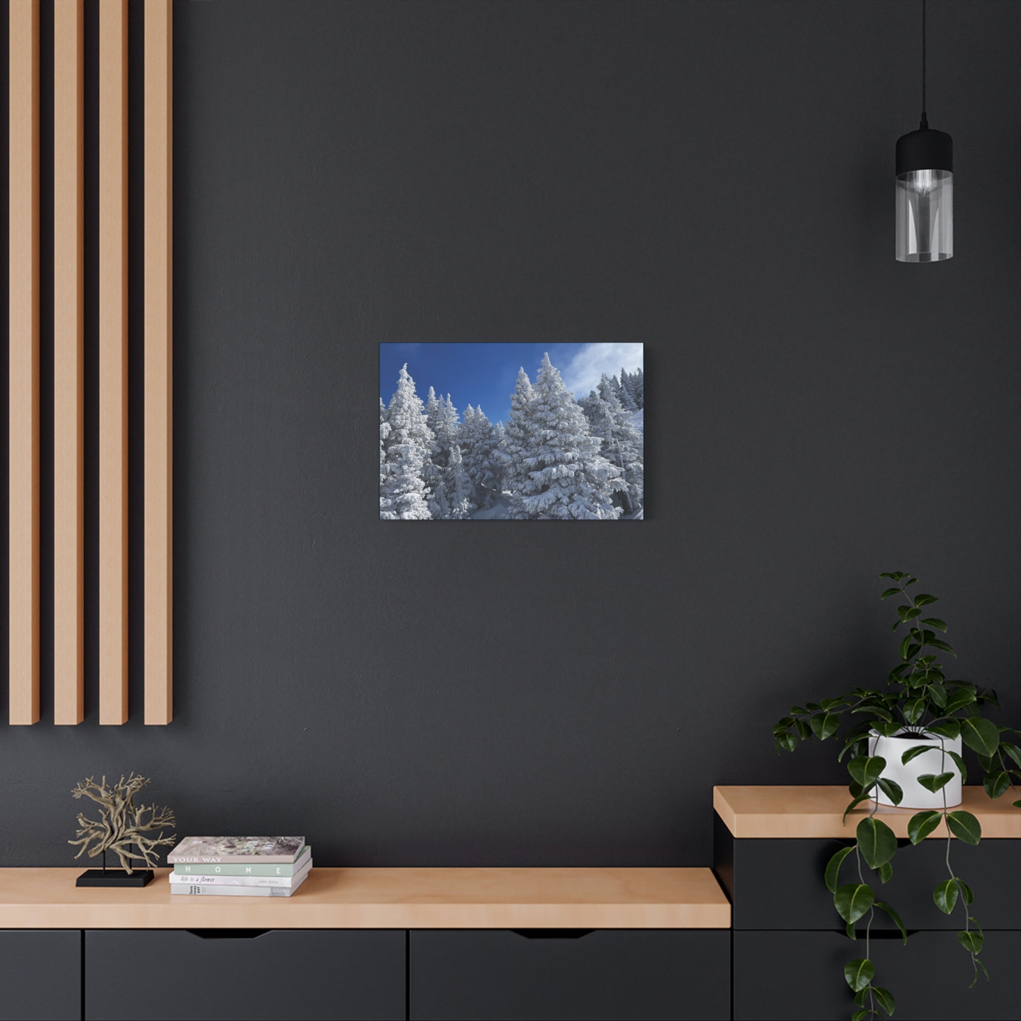 Oregon Alpine Photo Canvas Print — Matte Stretched 1.25" (March 25)