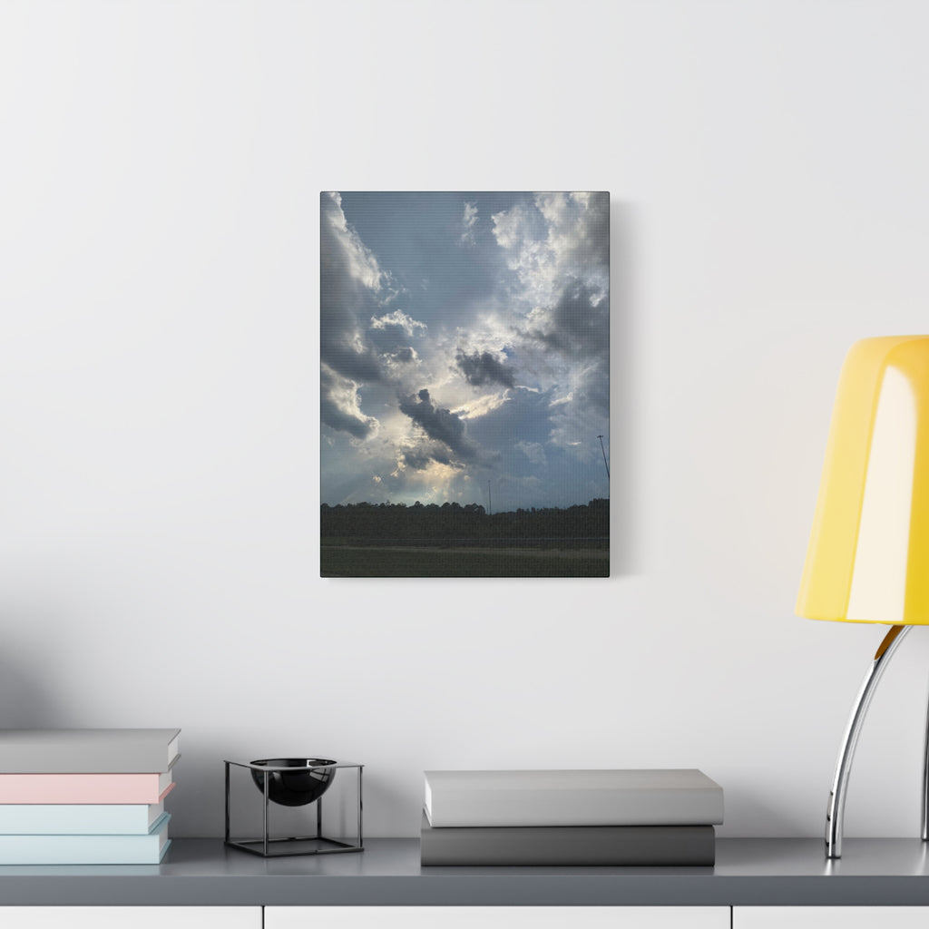 Florida Midday Photo Canvas Print — Matte Stretched Wall Art