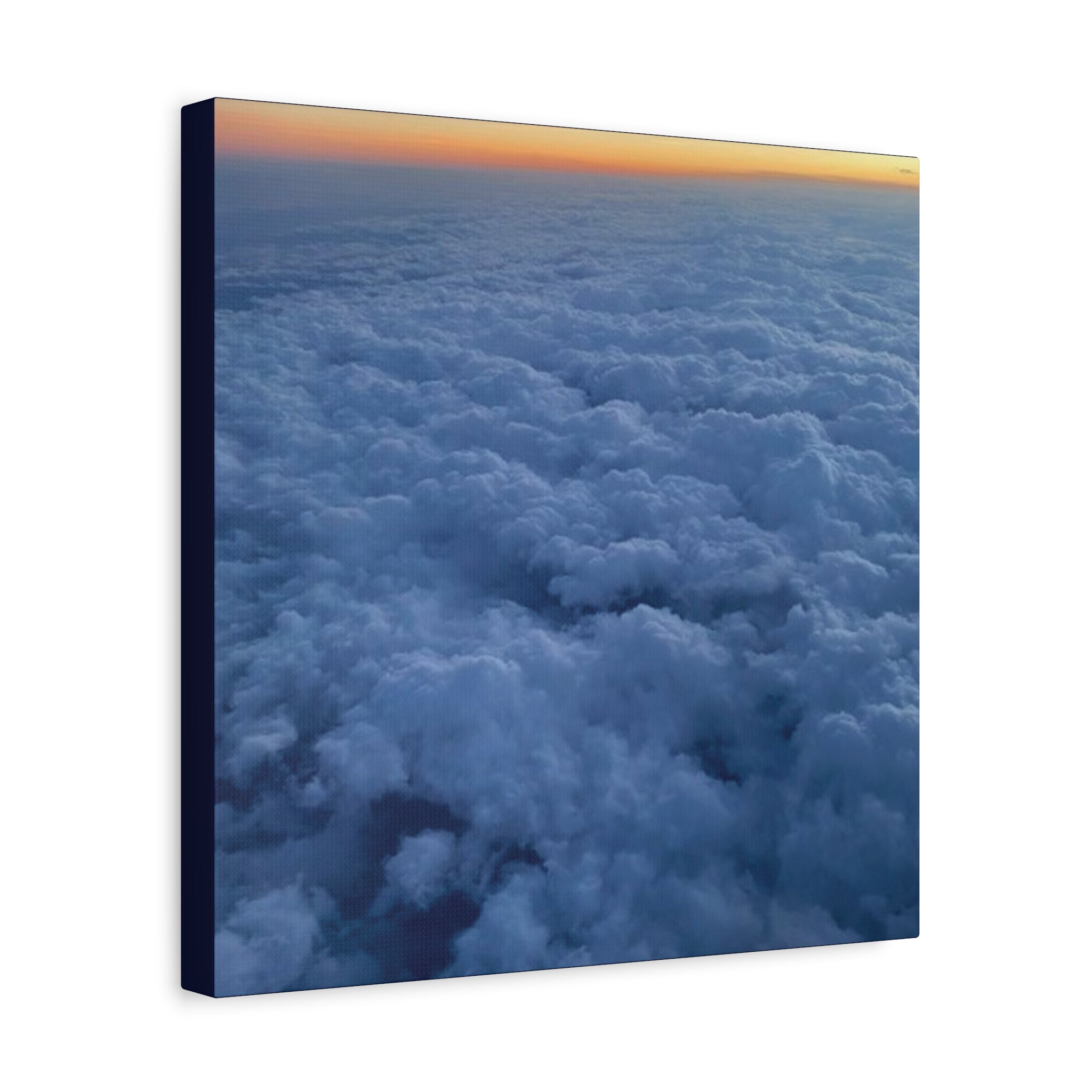 Above the Clouds Sunset Canvas Print