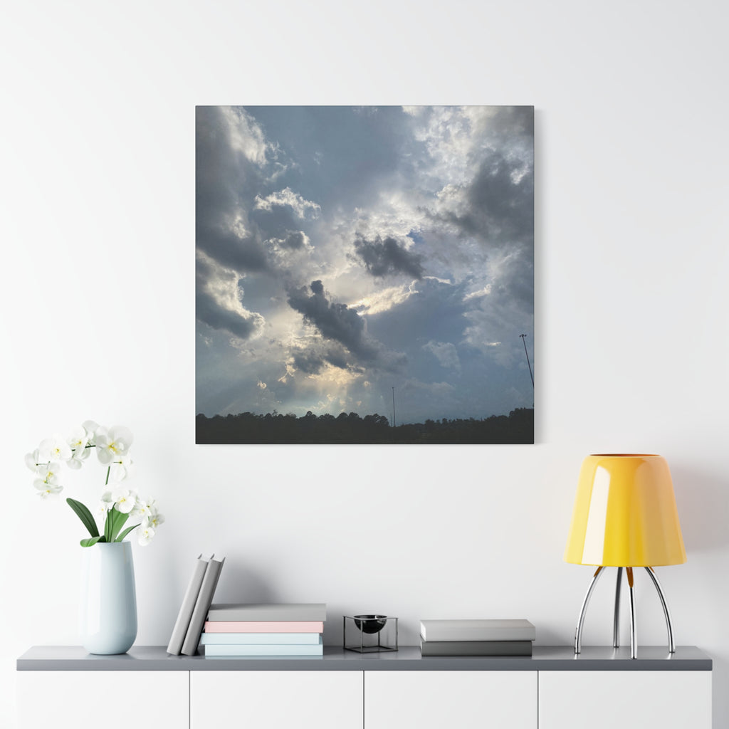 Florida Midday Photo Canvas Print — Matte Stretched Wall Art