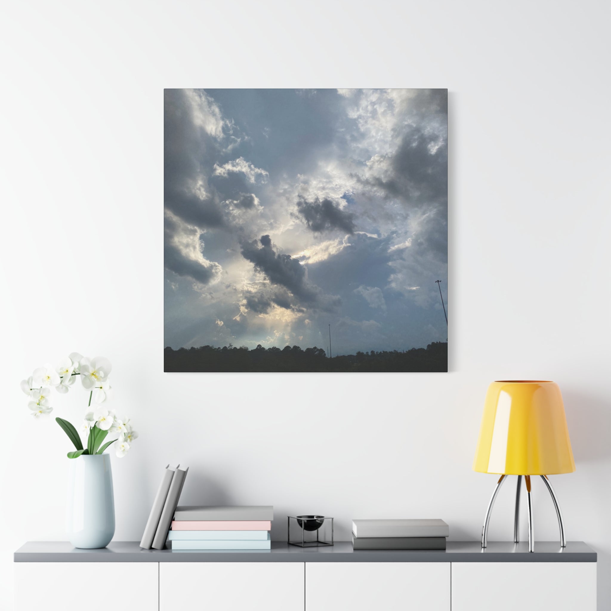 Florida Midday Photo Canvas Print — Matte Stretched Wall Art