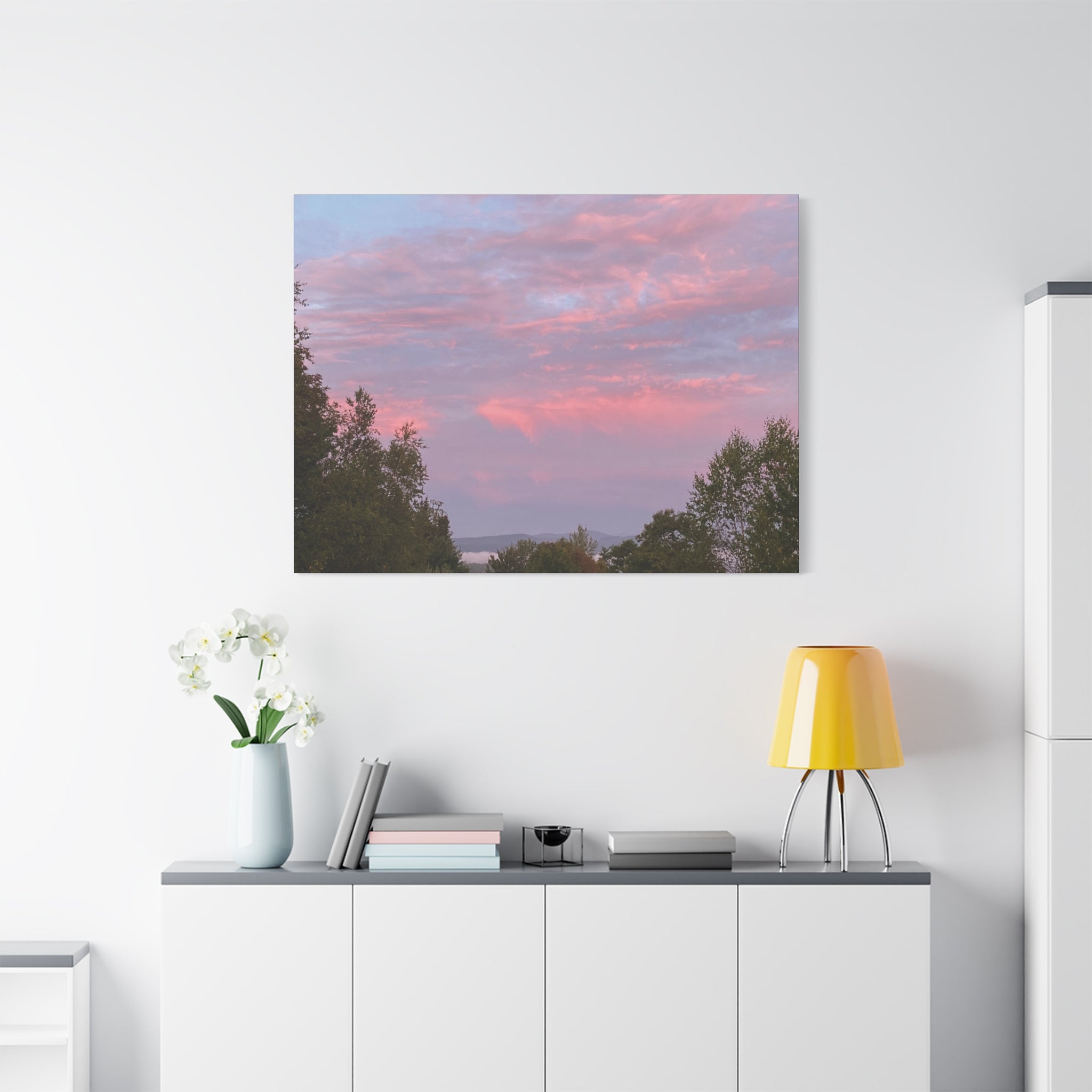 NH Fall 25 Morning Canvas Print