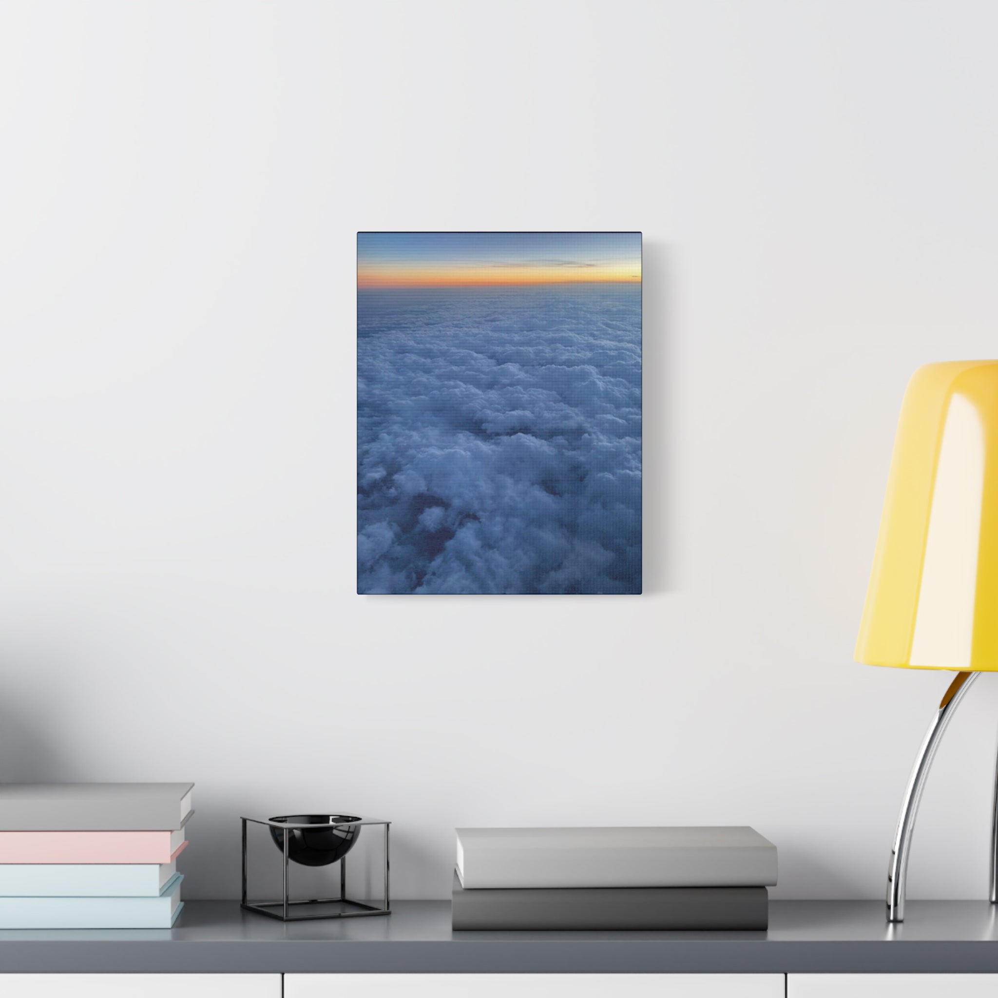 Above the Clouds Sunset Canvas Print