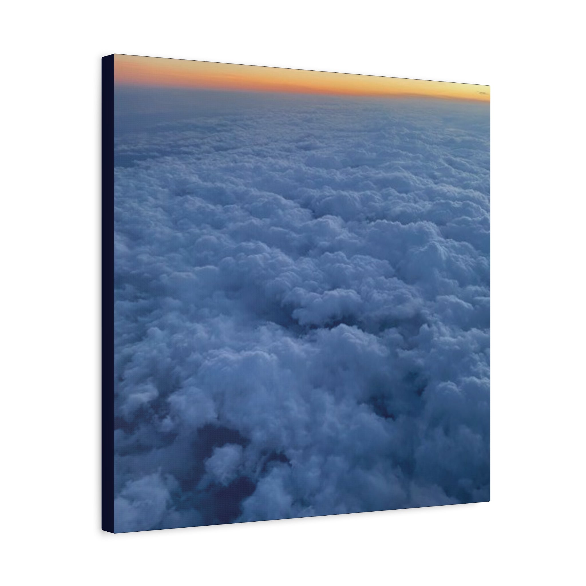 Above the Clouds Sunset Canvas Print