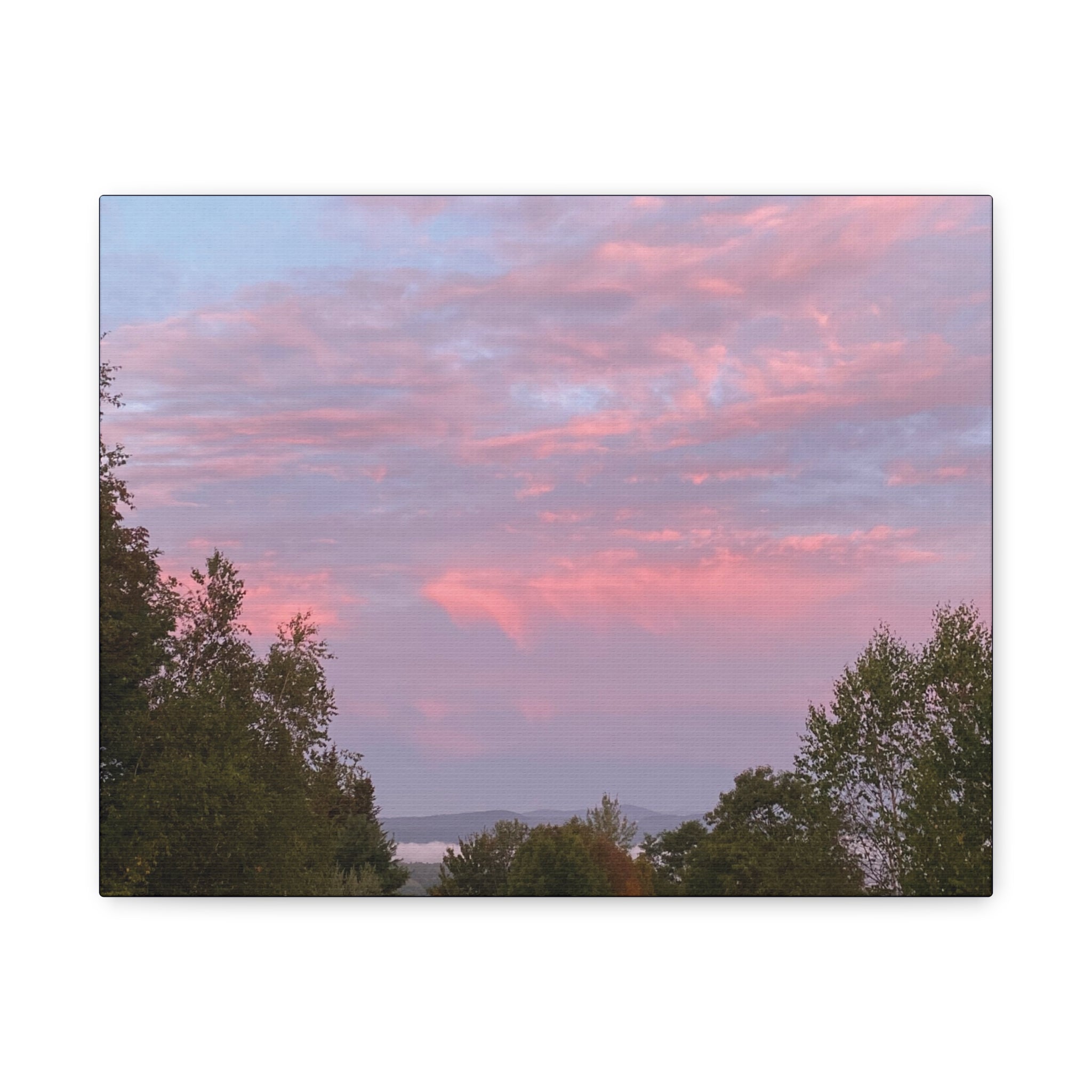 NH Fall 25 Morning Canvas Print