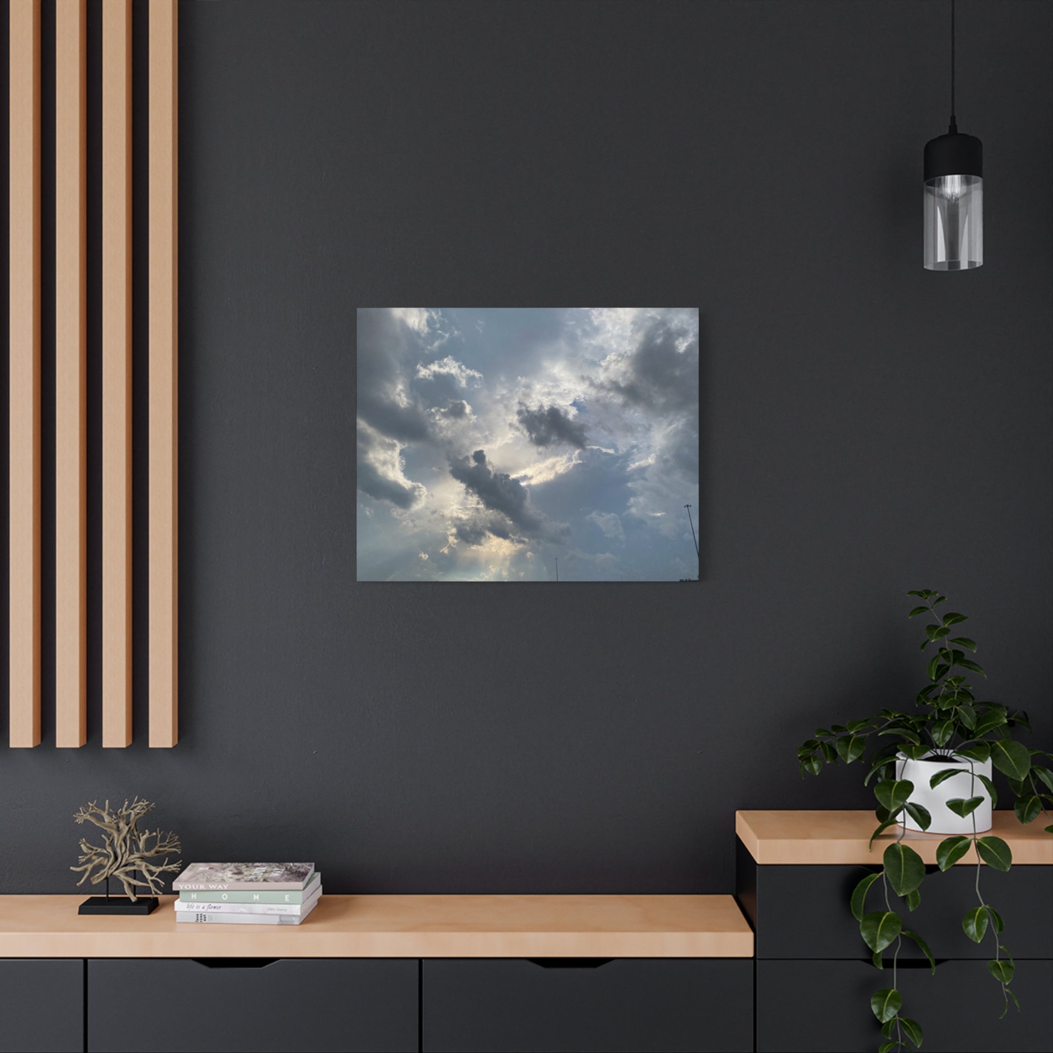 Florida Midday Photo Canvas Print — Matte Stretched Wall Art