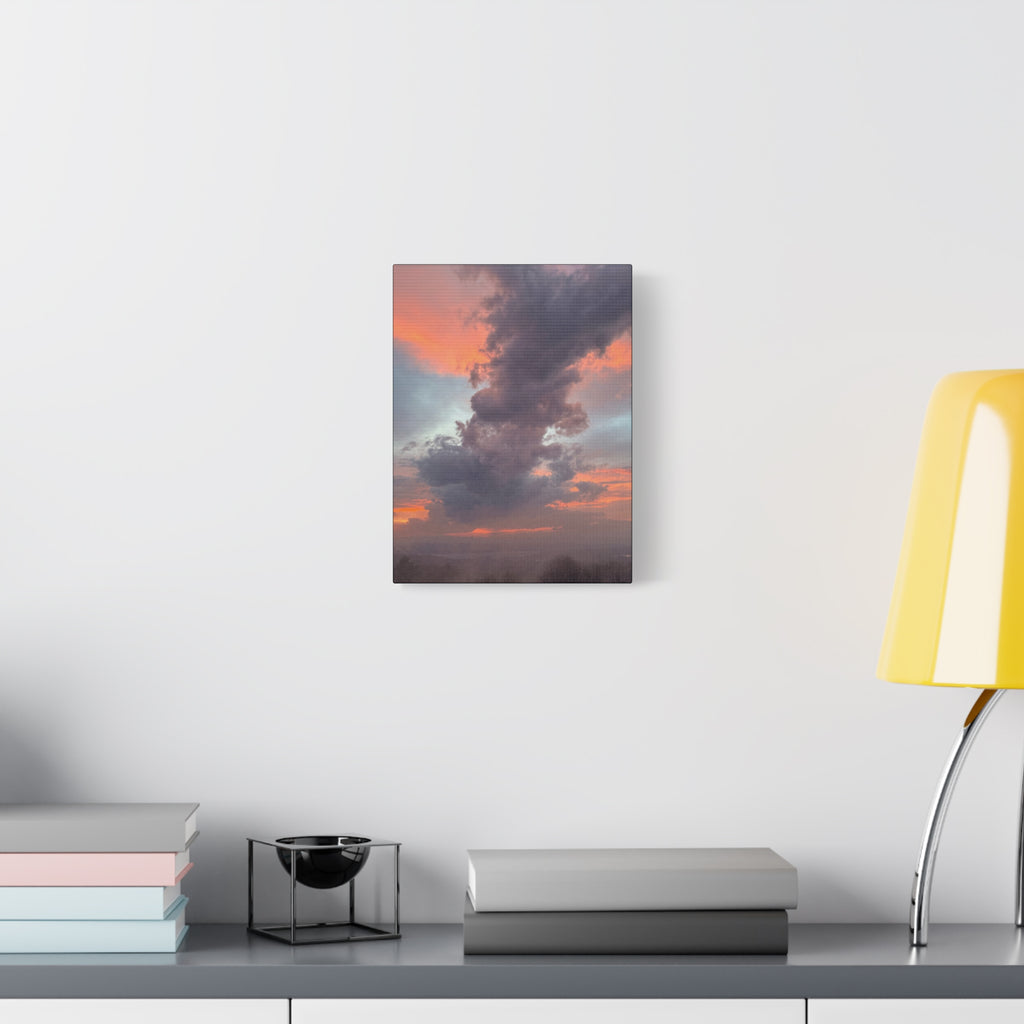 New Hampshire Spring Morning Photo on Canvas Print