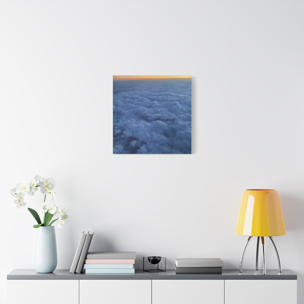 Above the Clouds Sunset Canvas Print