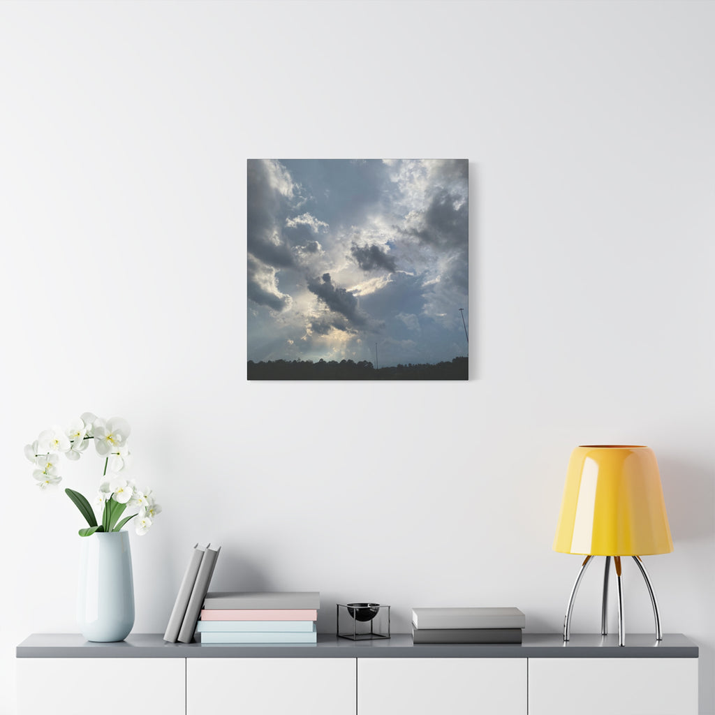 Florida Midday Photo Canvas Print — Matte Stretched Wall Art