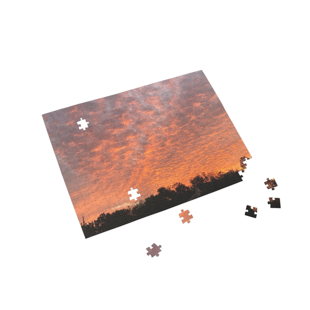 Sunset Sky Puzzle — Scenic Sunset Jigsaw (96/252/500/1000 Pieces)